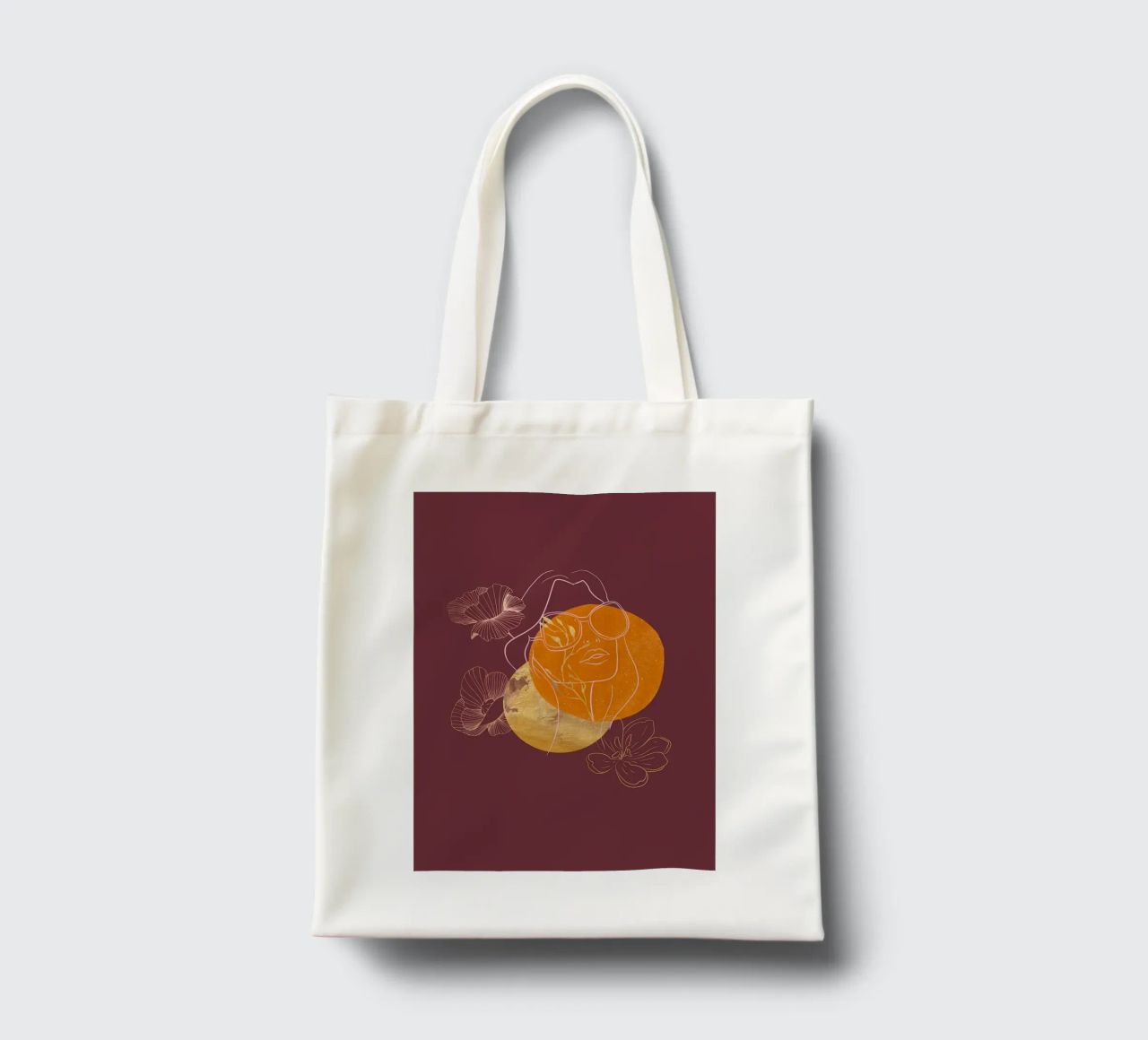 Ragazza Kintsugi in stile bohémien borsa in juta da FlowersShop