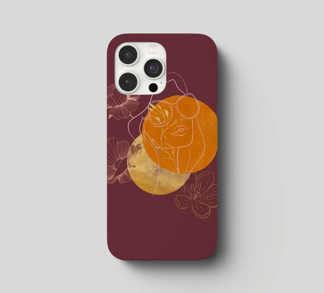 Ragazza Kintsugi in stile bohémien cover iphone da FlowersShop