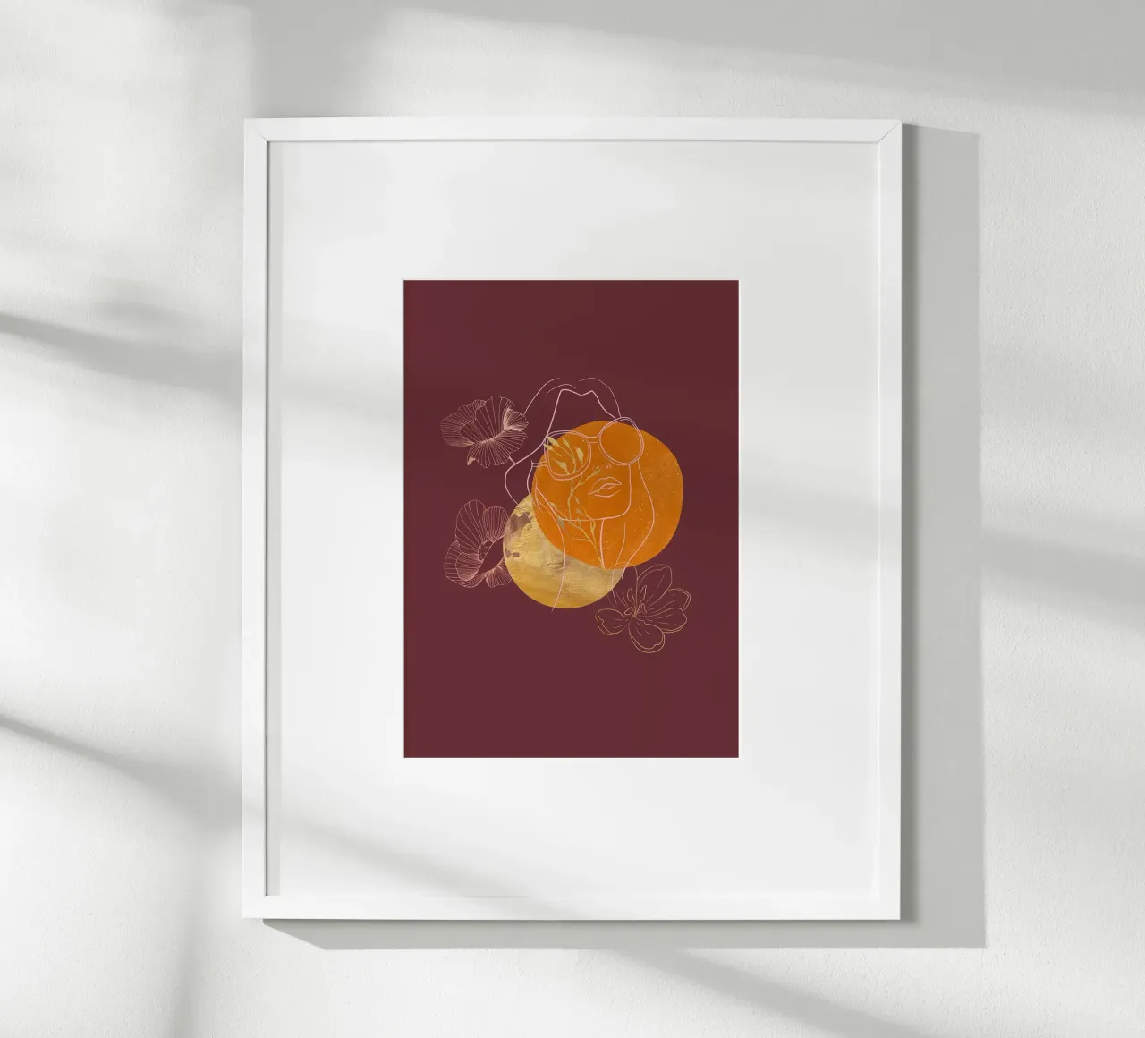 Ragazza Kintsugi in stile bohémien carta hahnemühle da FlowersShop