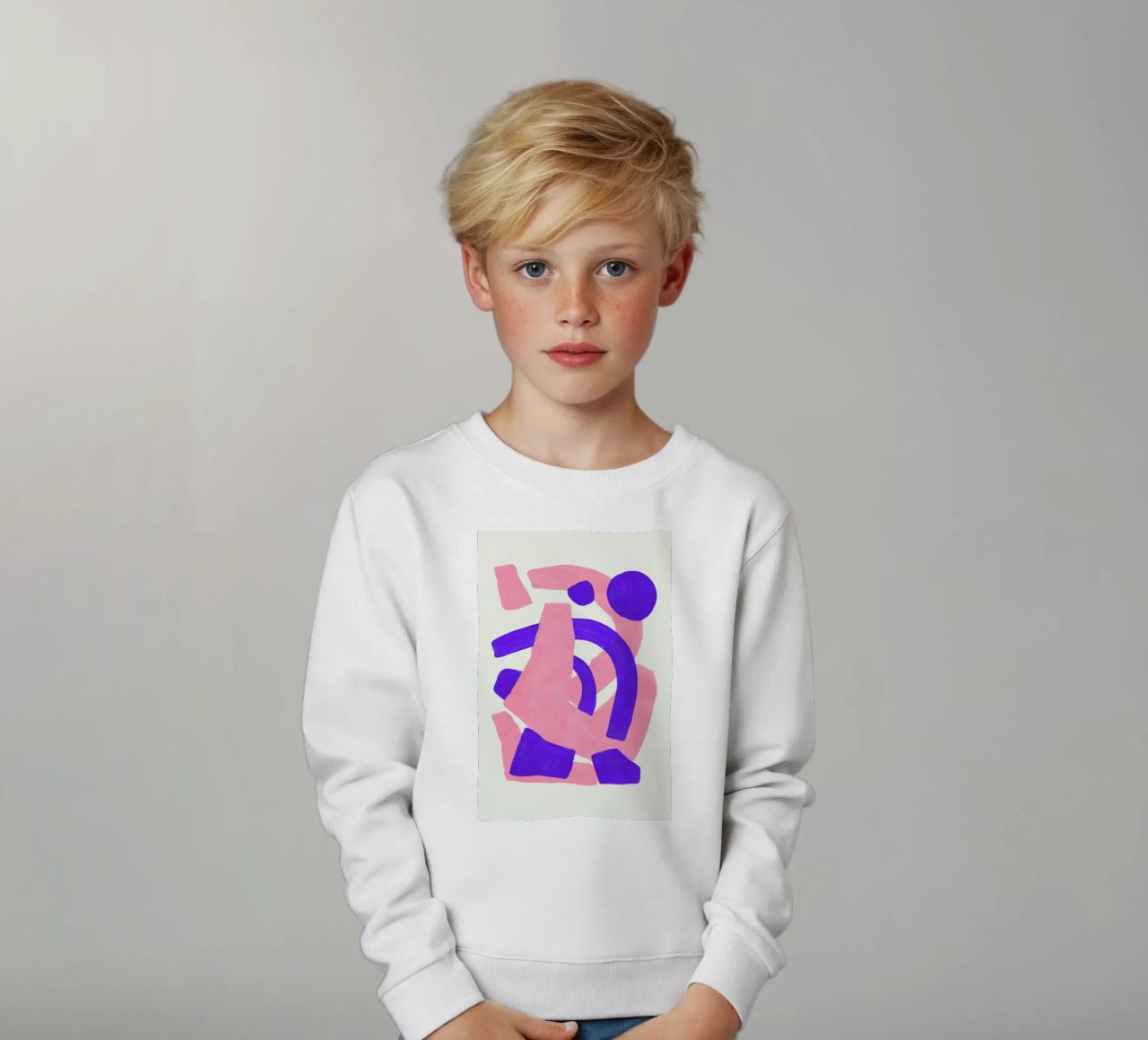 Sound Waves felpa bambino da EnShape