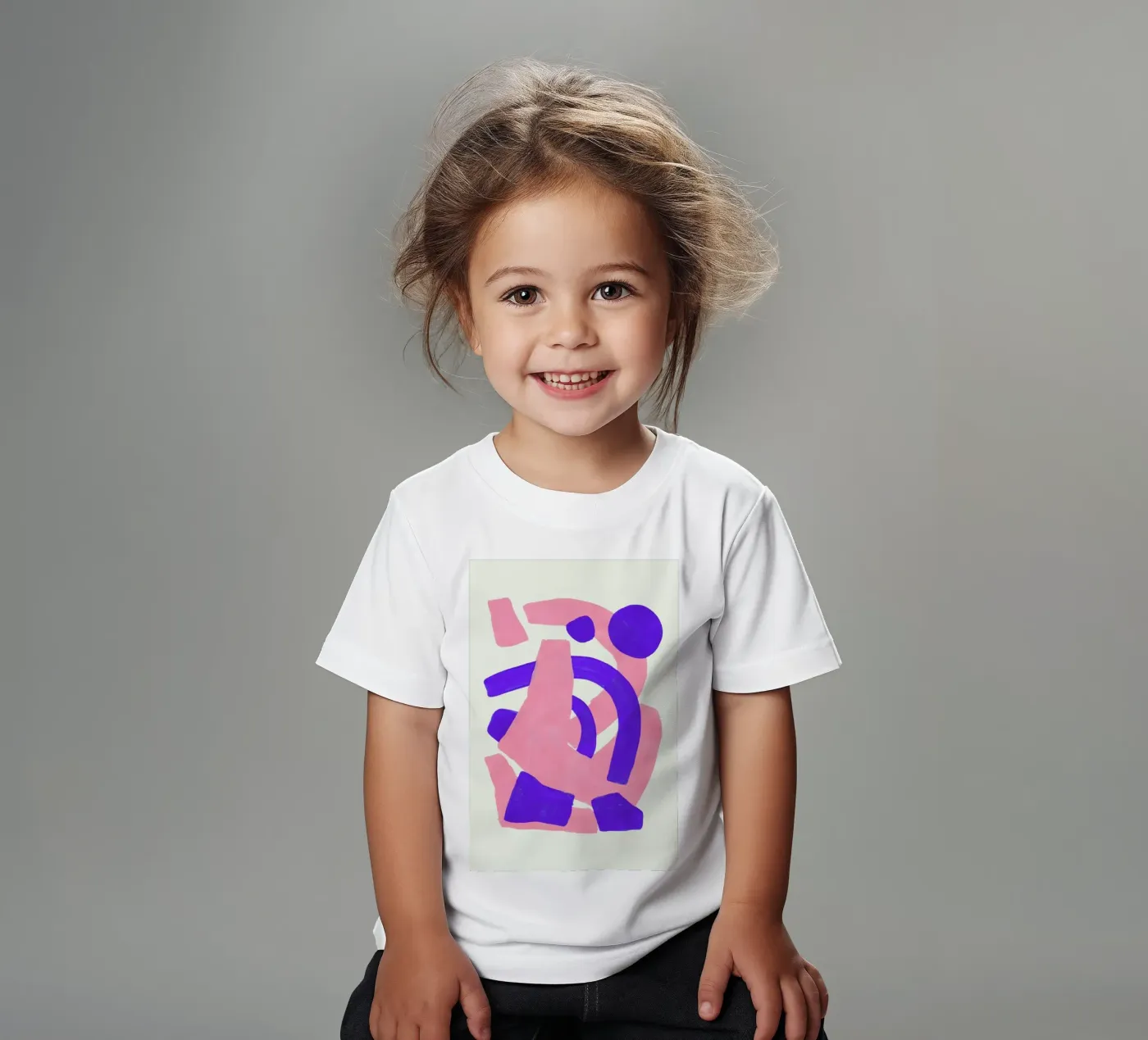 Sound Waves kinder t-shirt van EnShape