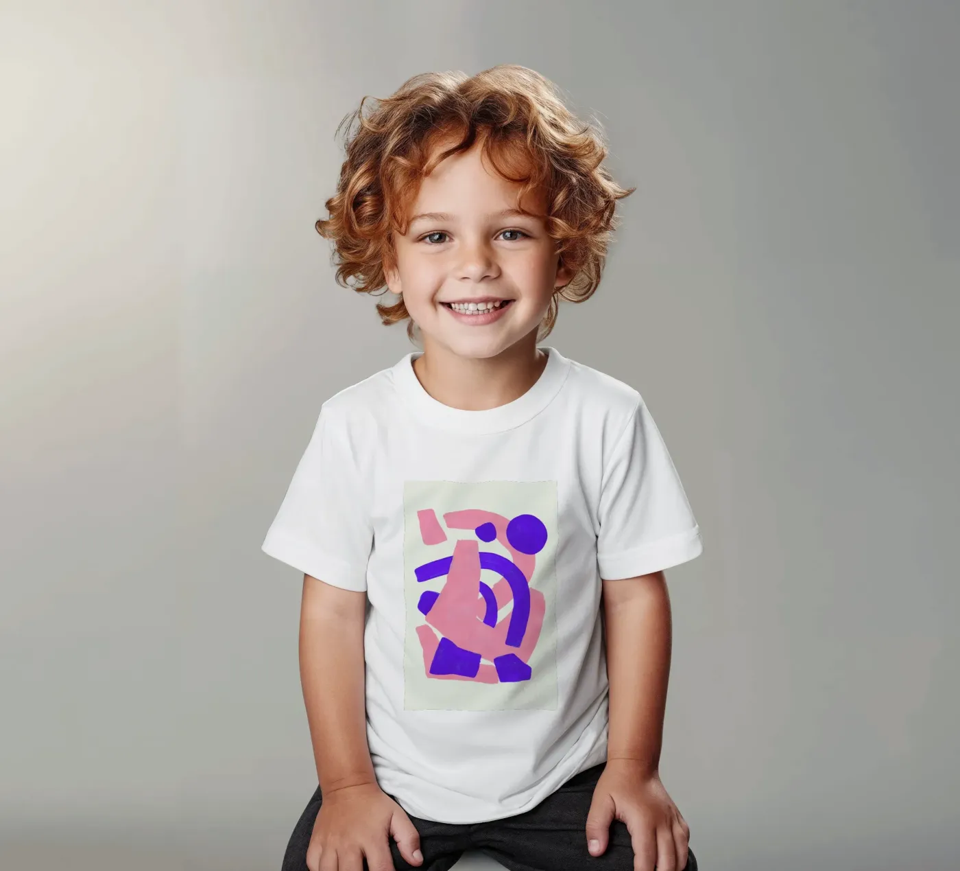 Sound Waves kinder t-shirt van EnShape
