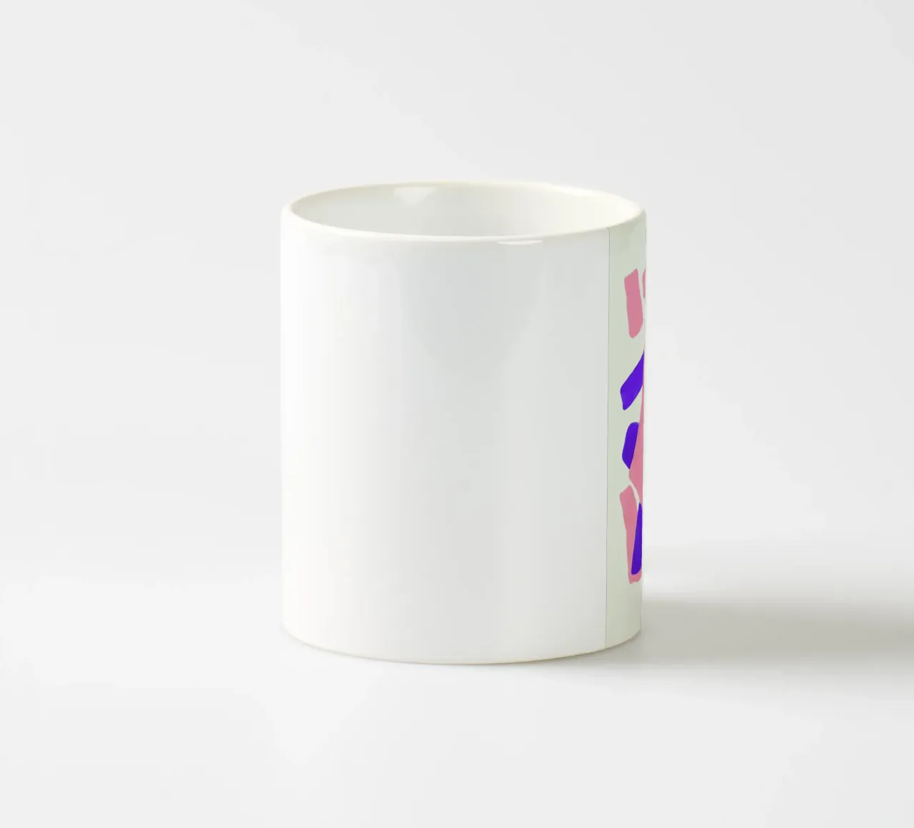 Sound Waves Keramik Tasse von EnShape