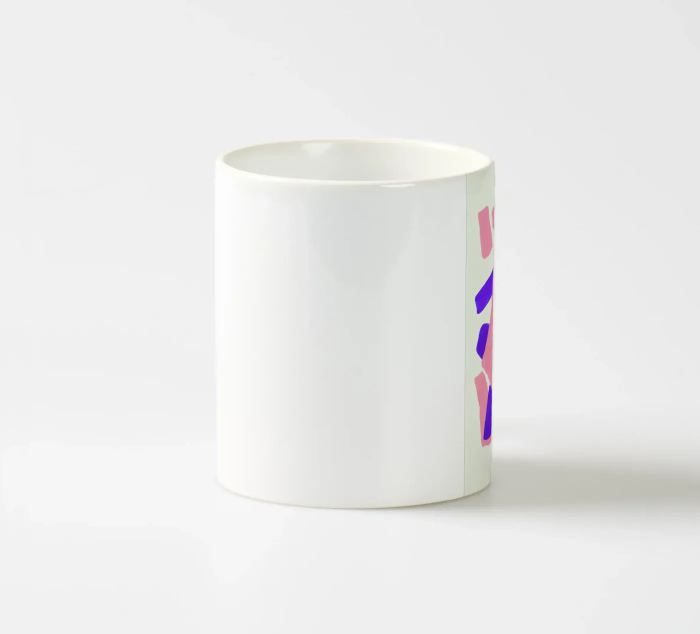 Sound Waves ceramic mug by EnShape