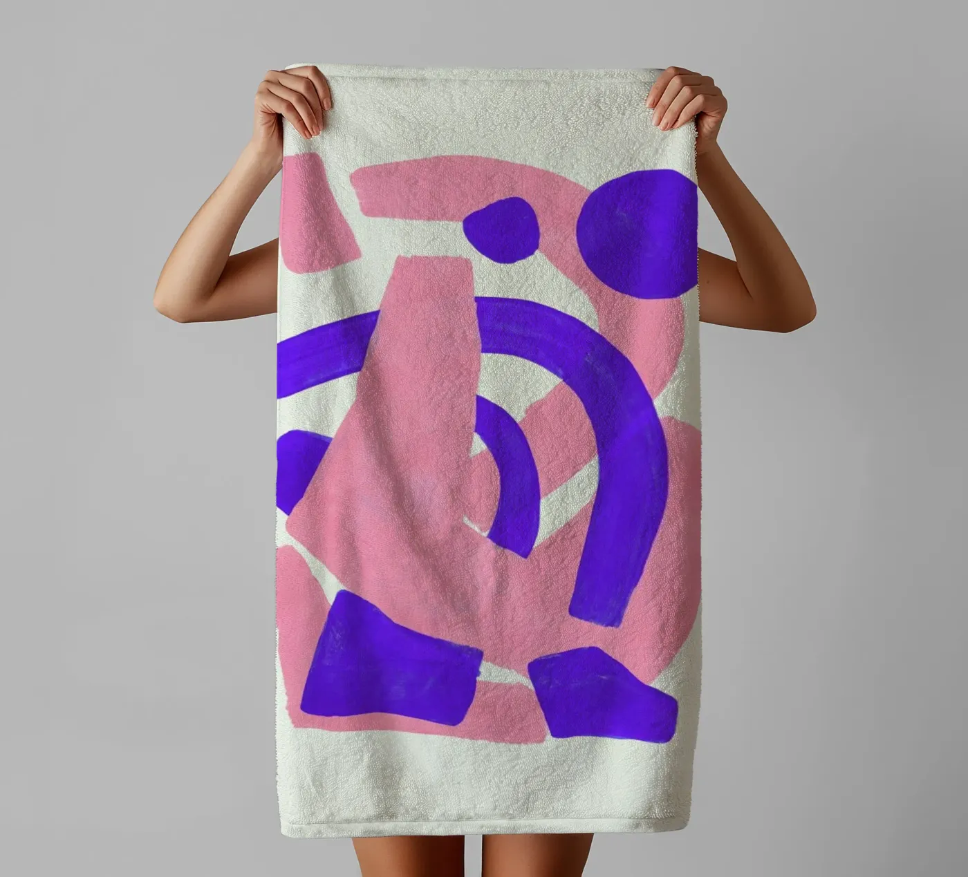 Sound Waves badhanddoek van EnShape