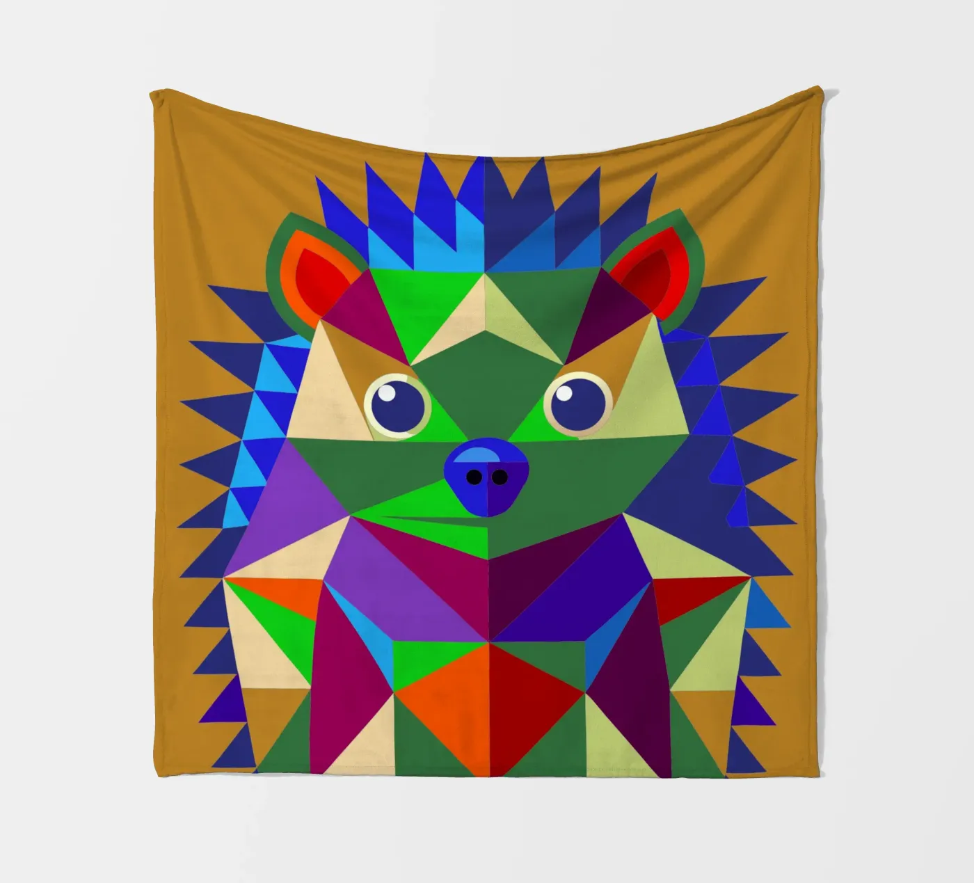 hedgehog fleece blanket by nemaro