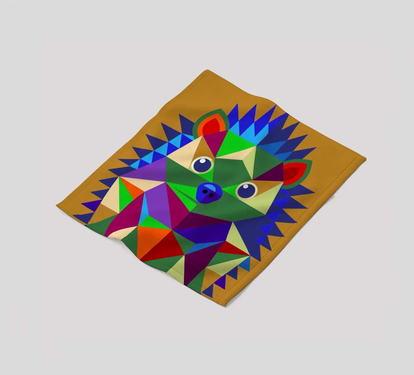 hedgehog coperta in pile da nemaro