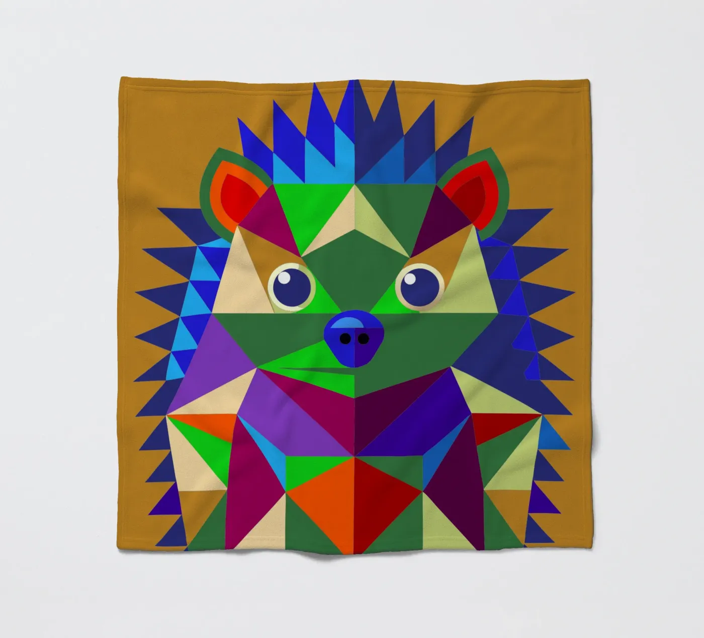 hedgehog fleece blanket by nemaro