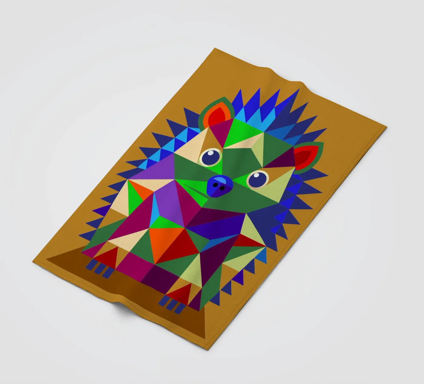 hedgehog coperta in pile da nemaro