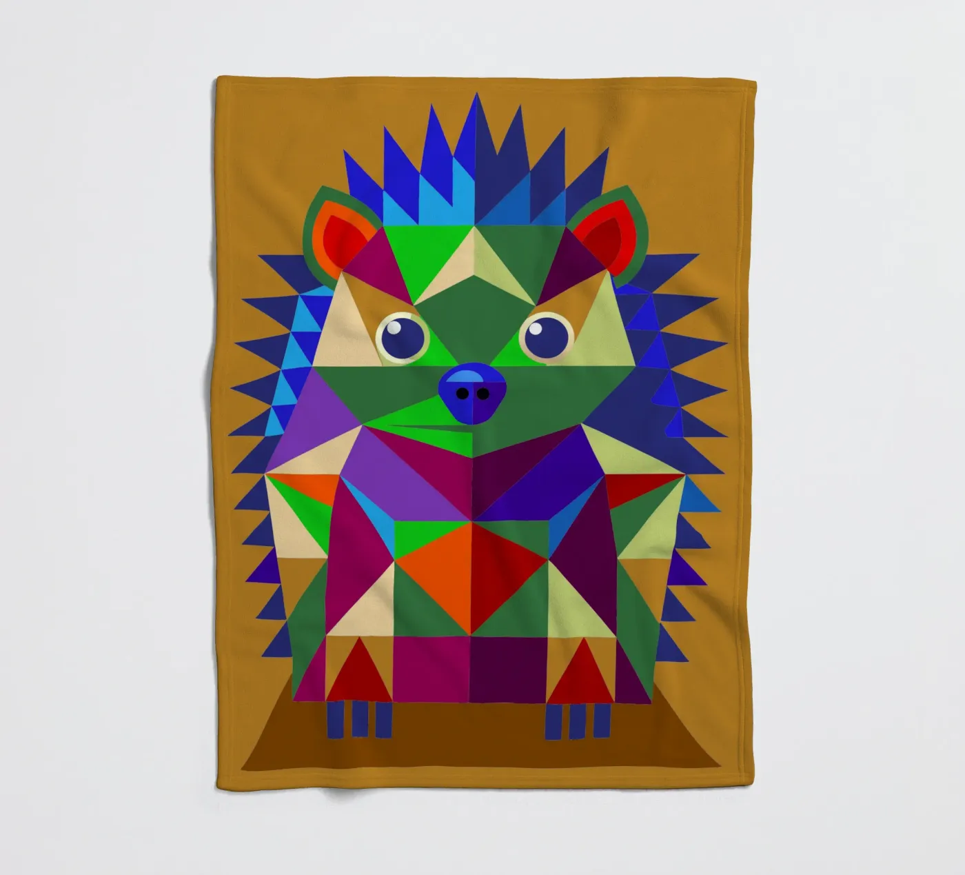 hedgehog coperta in pile da nemaro