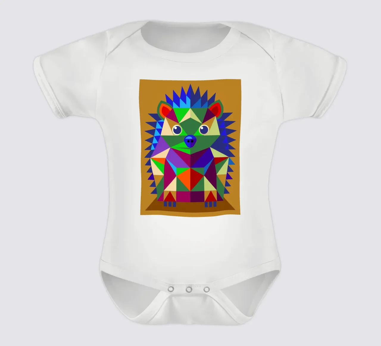 hedgehog Kurzarm Babybody von nemaro
