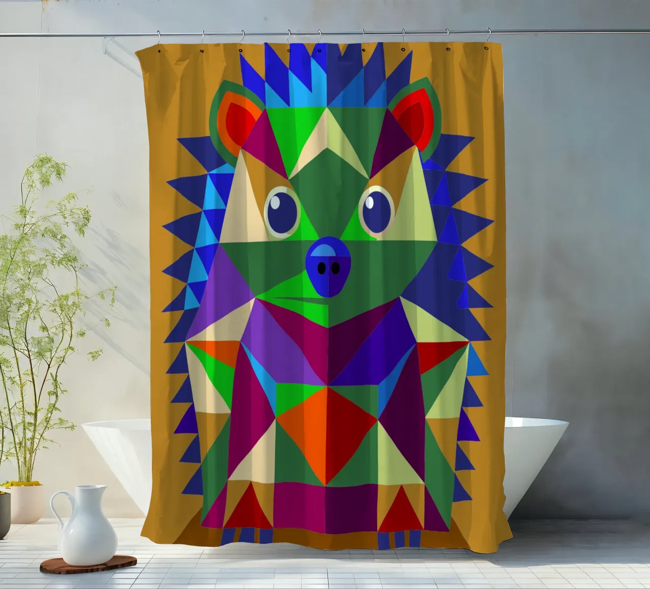 Igel Duschvorhang von nemaro