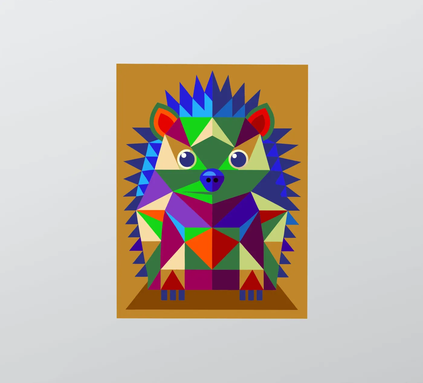 hedgehog adesivo da nemaro