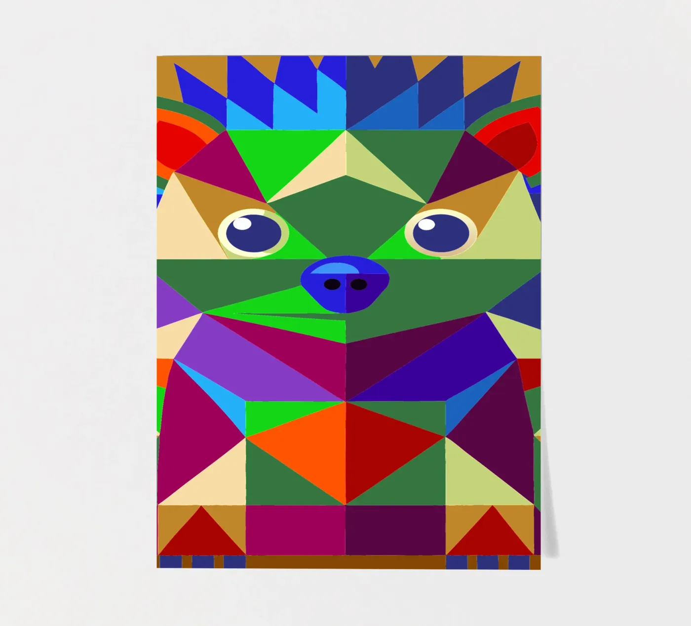 Igel Stickerbogen von nemaro