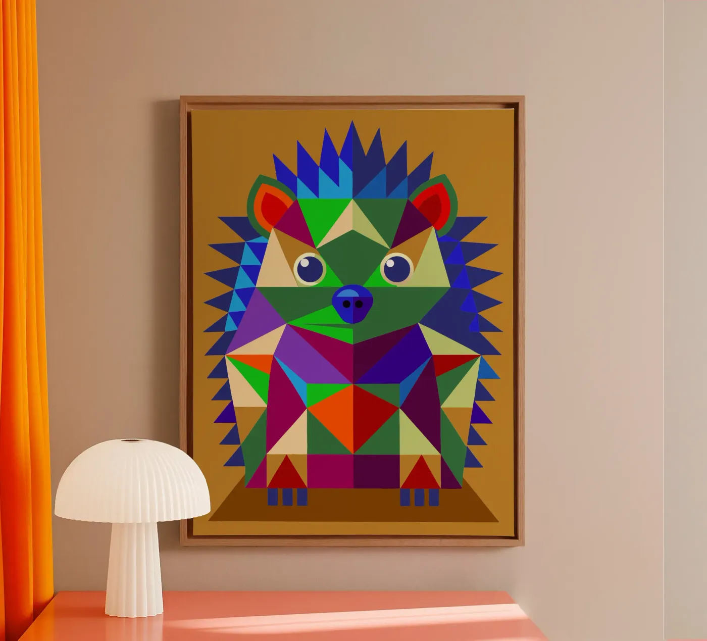 Igel Leinwand von nemaro