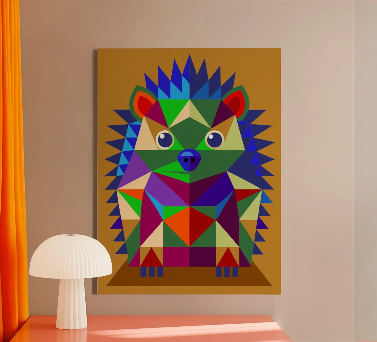 Igel Leinwand von nemaro