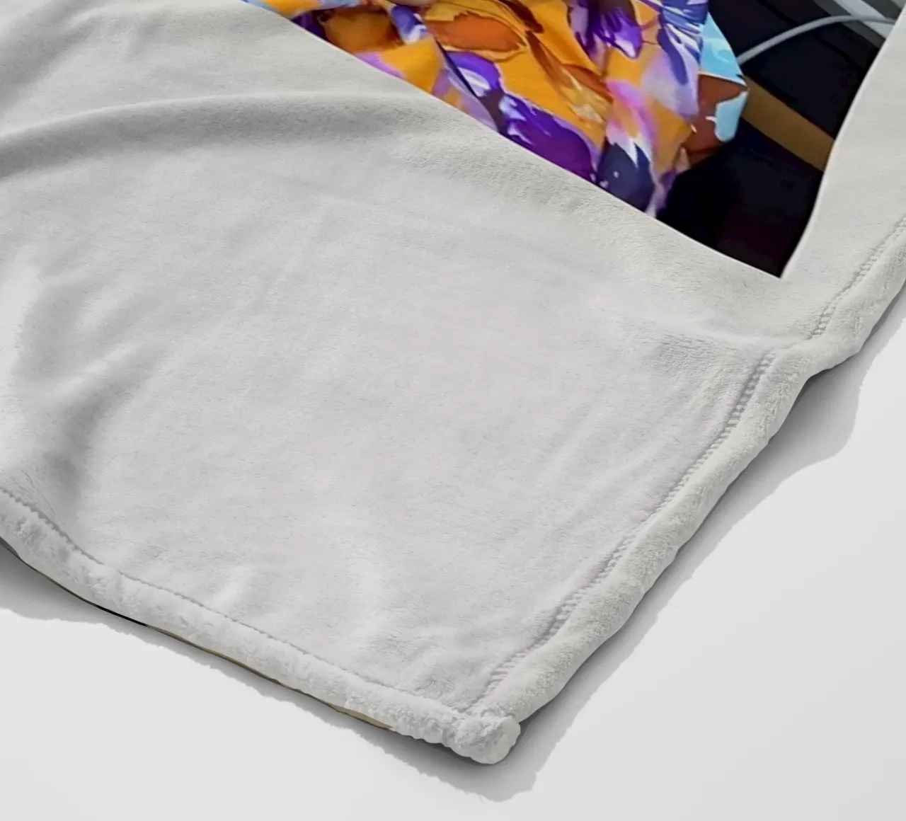 LEAH LEWIS fleece blanket by MVFminimalist