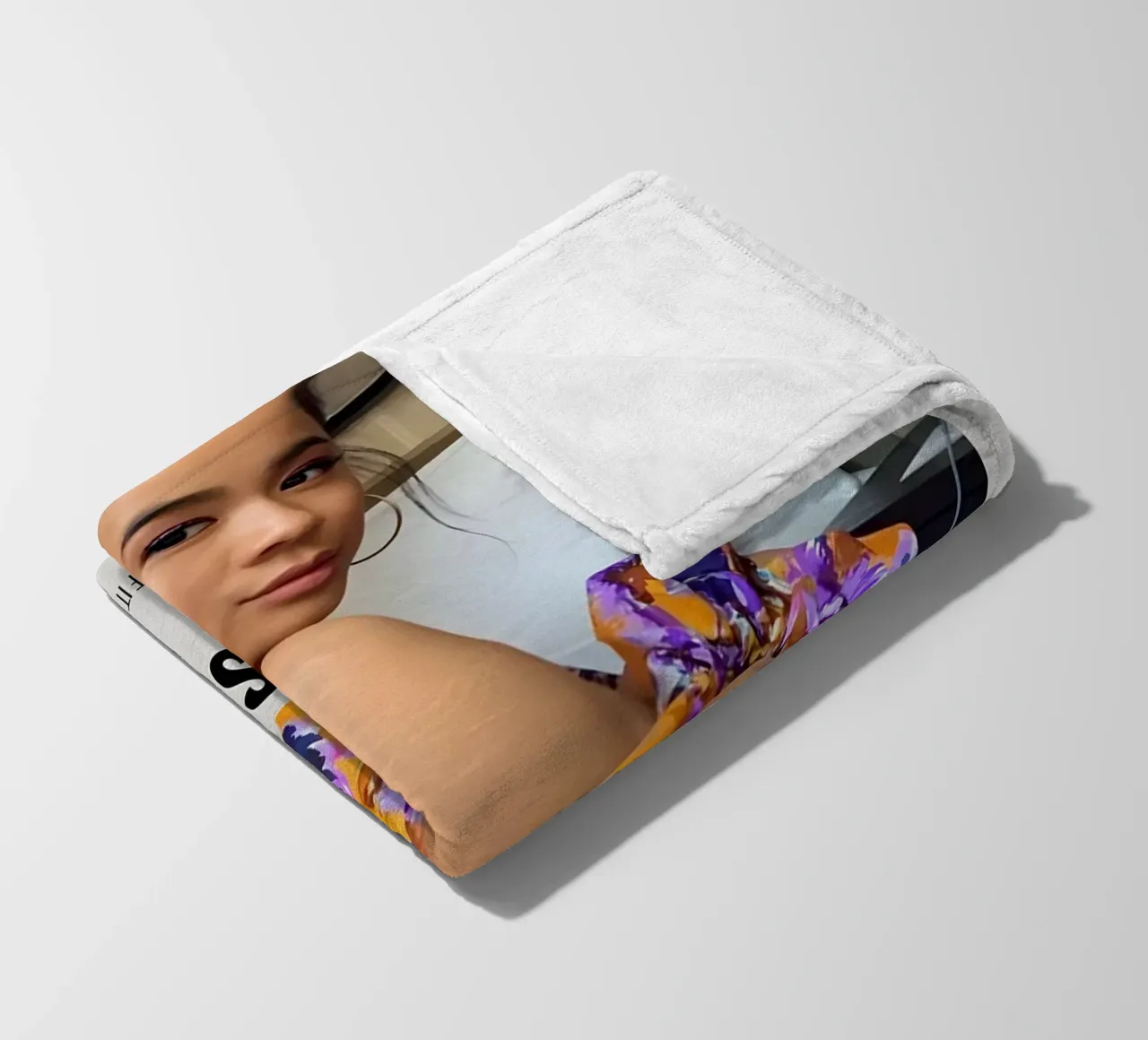 LEAH LEWIS fleece blanket by MVFminimalist
