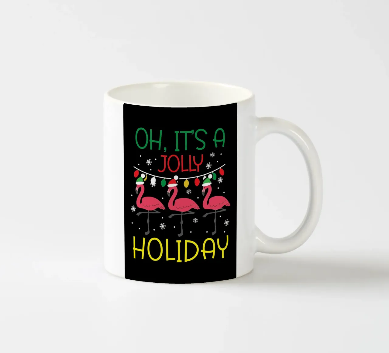 Oh Its A Jolly Holiday tazza in ceramica da Brandi N Huskey