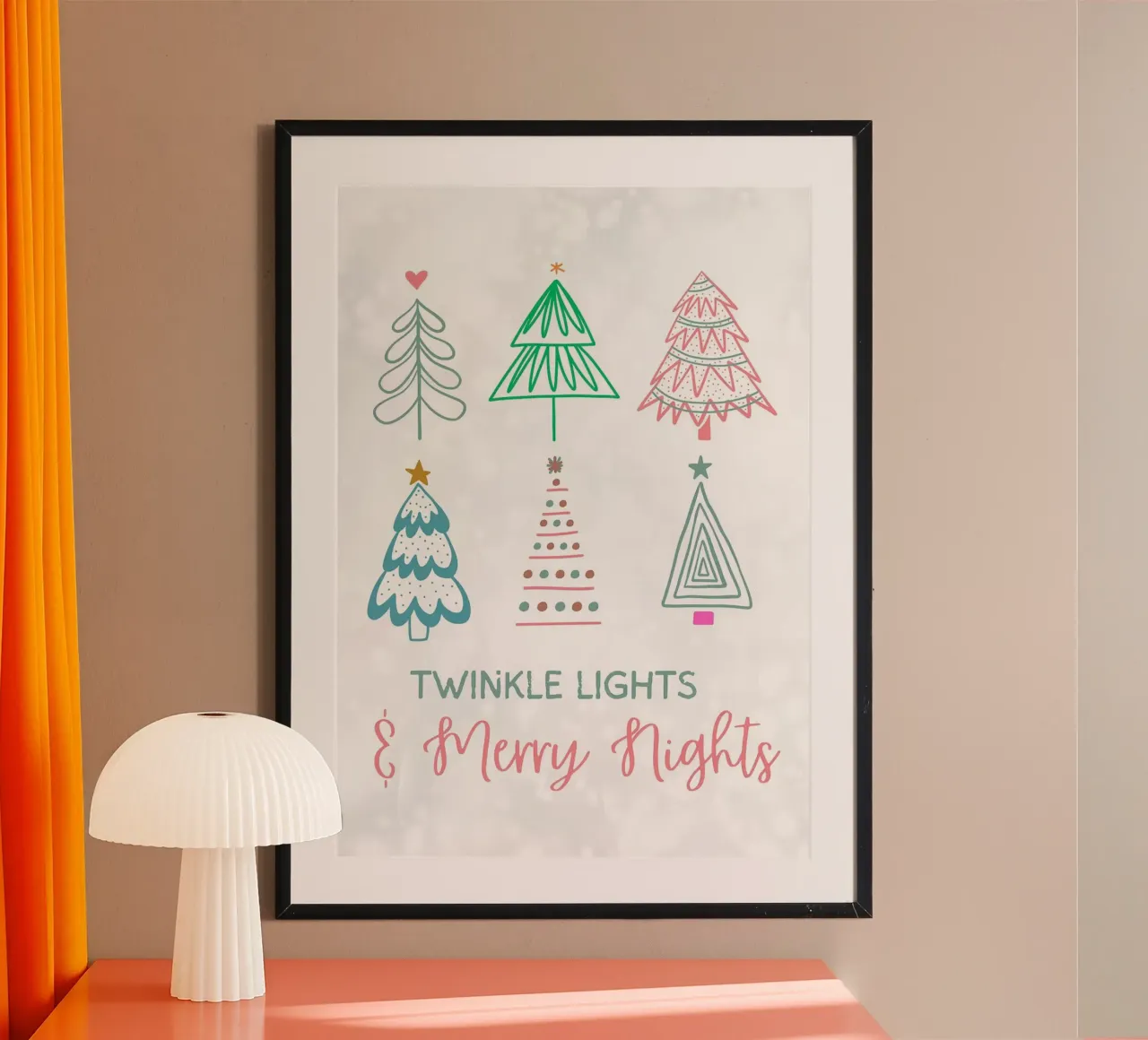 Luce scintillante Notte di gioia carta hahnemühle da Brandi N Huskey