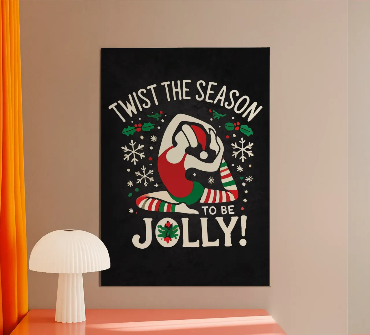 Trasformare la stagione in Jol poster con telaio in alluminio da Brandi N Huskey