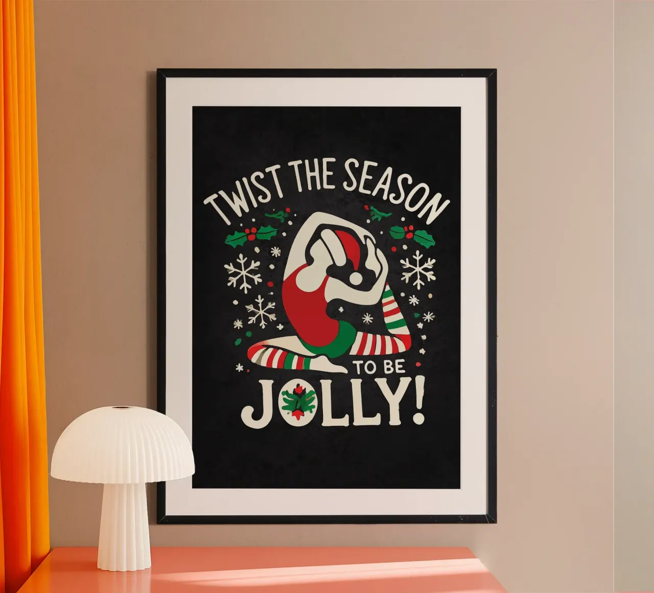 Trasformare la stagione in Jol poster con telaio in alluminio da Brandi N Huskey