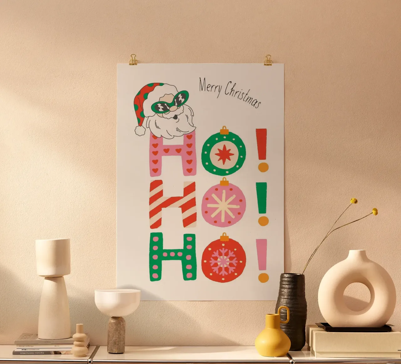 Santa Laugh poster da Brandi N Huskey