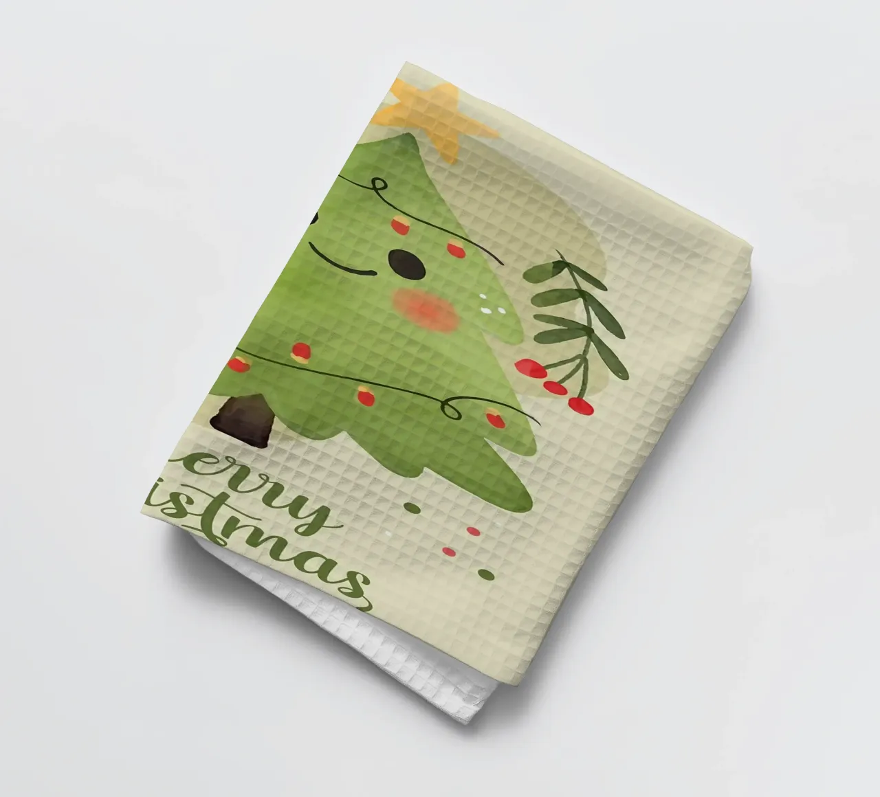 Albero felice canovaccio da cucina da Brandi N Huskey