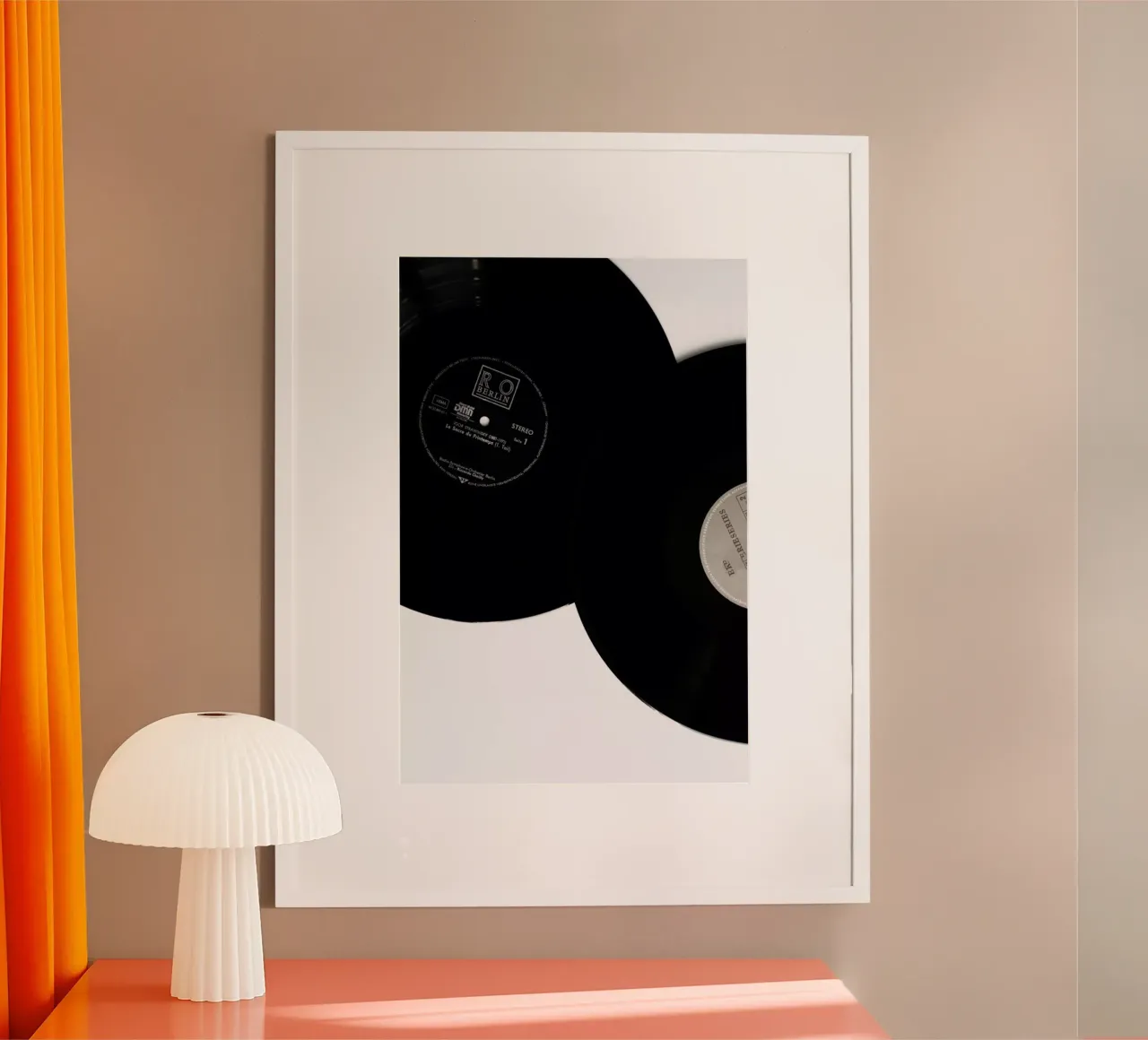 The Simple Beauty Of Music And Records poster da Studio Nahili