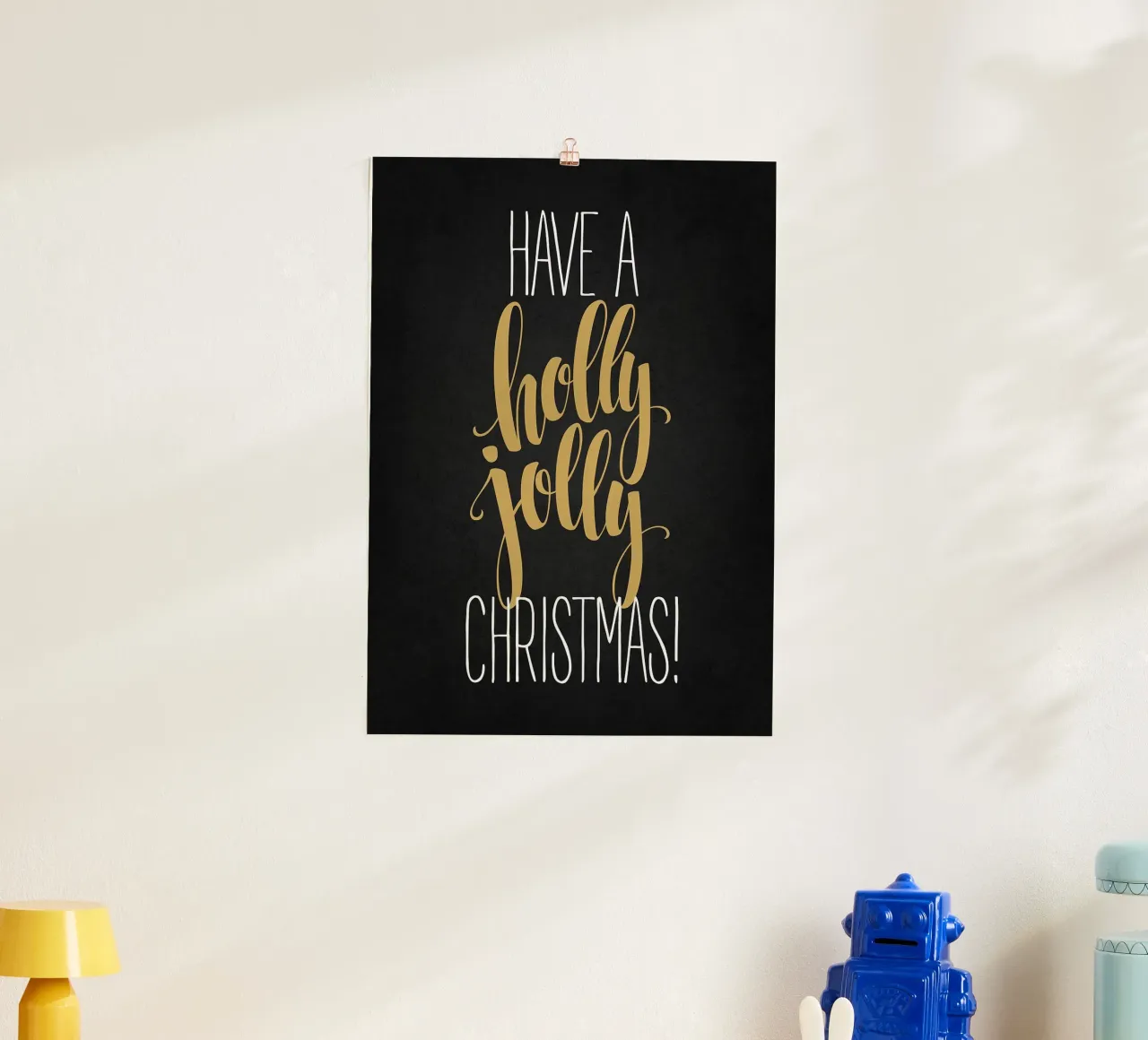 Natale gioioso poster da Brandi N Huskey