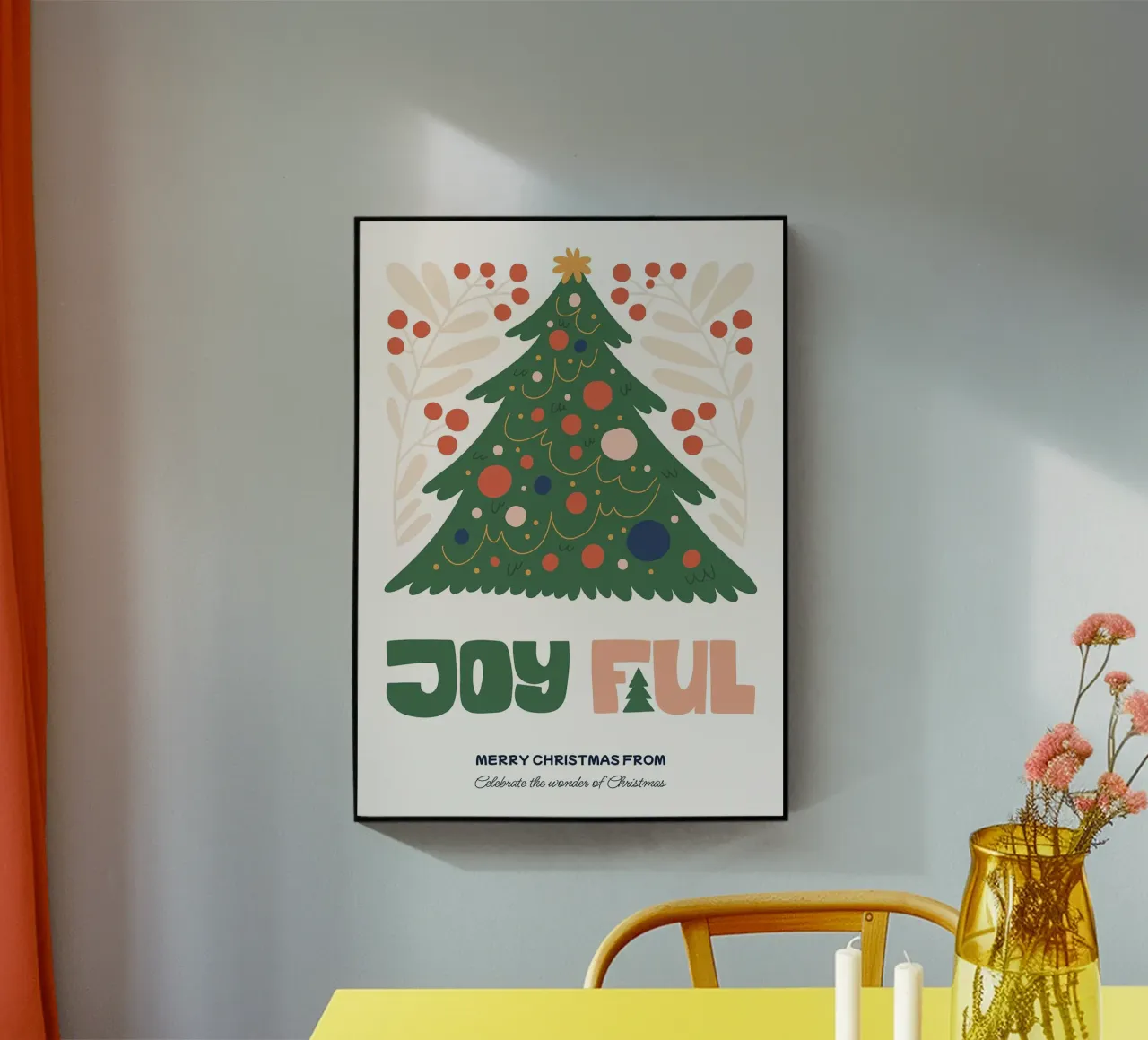 Buon Natale plexiglass da Brandi N Huskey