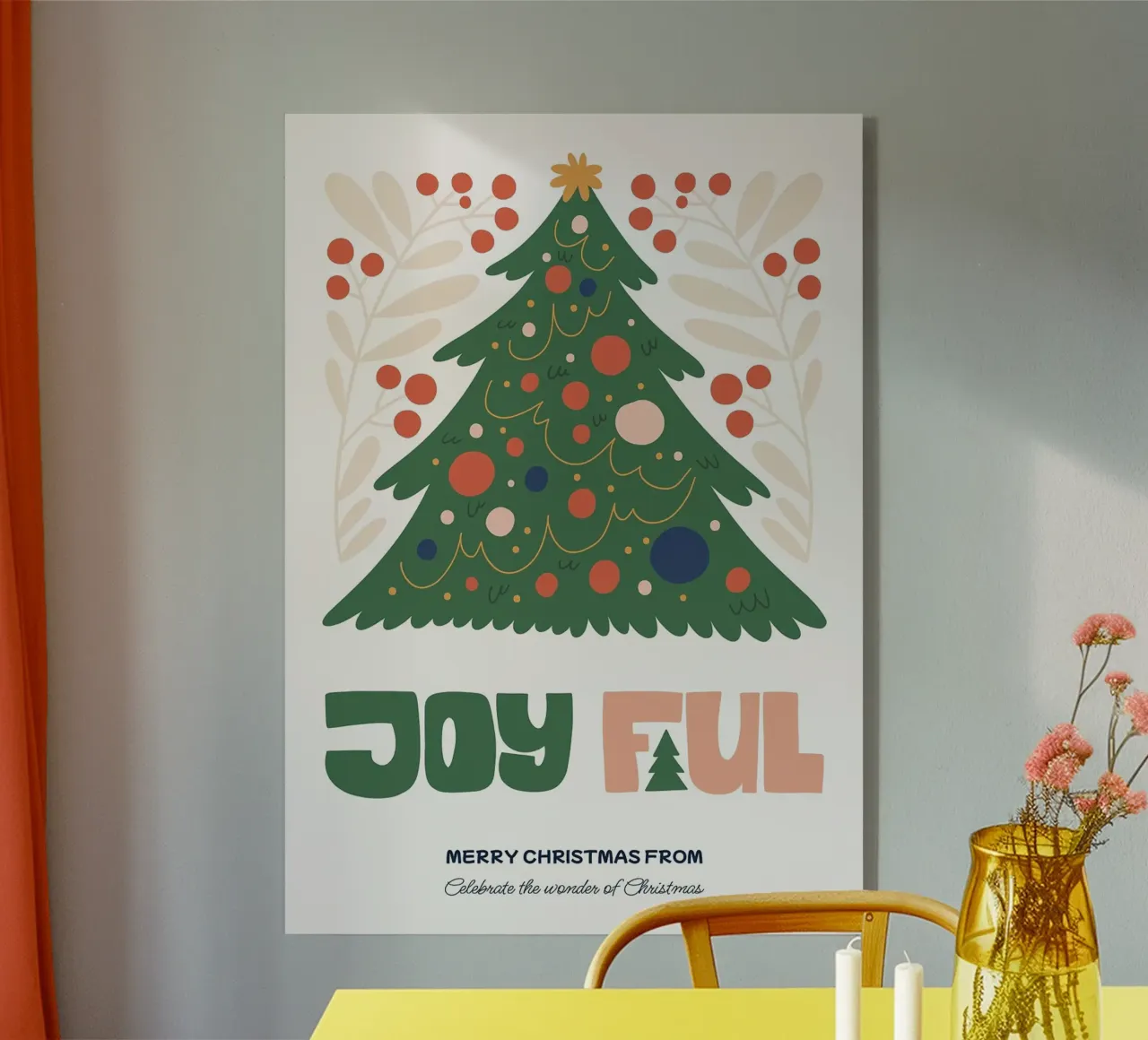 Buon Natale plexiglass da Brandi N Huskey