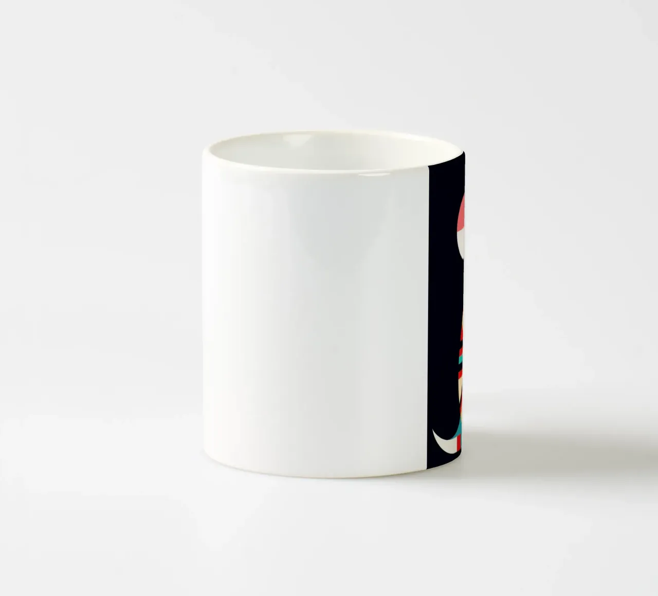 ilustrazione geometrica del canguro tazza in ceramica da nemaro