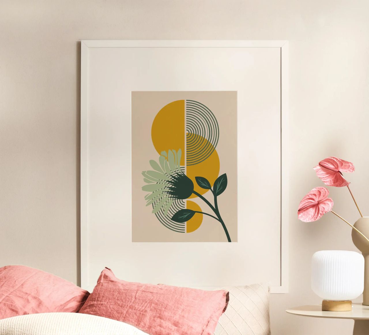 Abstract Floral Art poster by MinimalistDesign