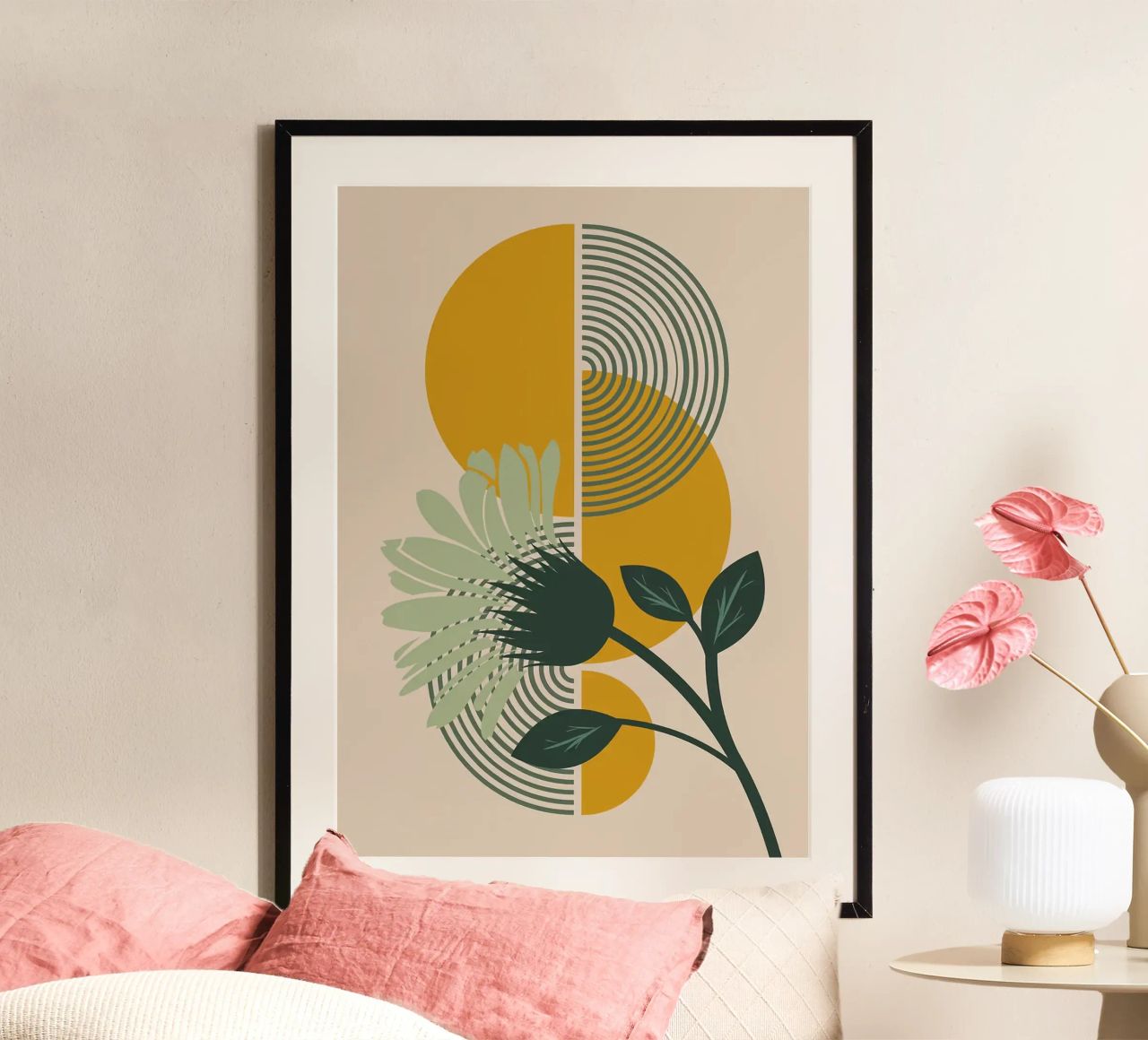 Abstract Floral Art poster by MinimalistDesign