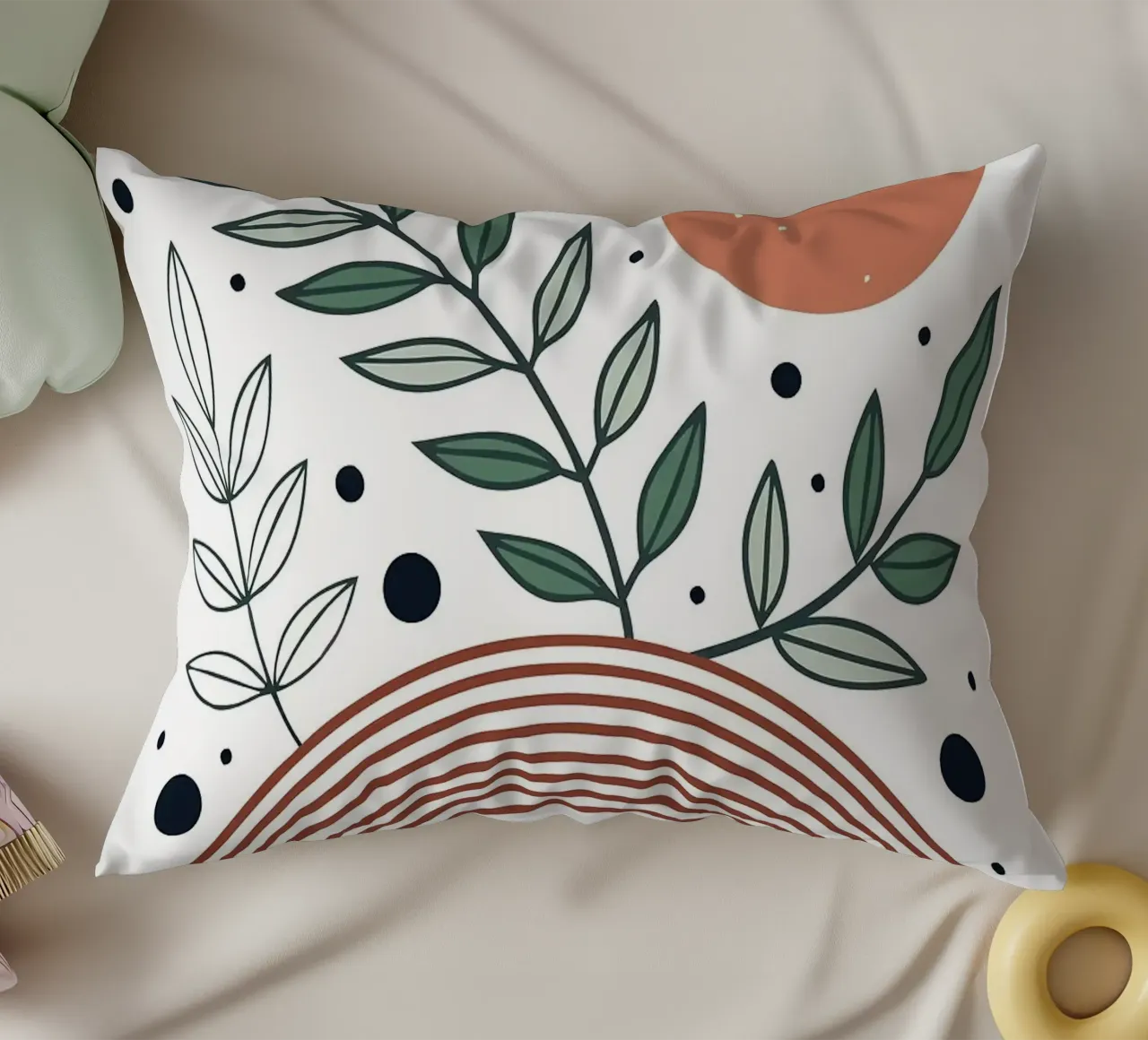 Arcobaleno Boho cuscino da MinimalistDesign