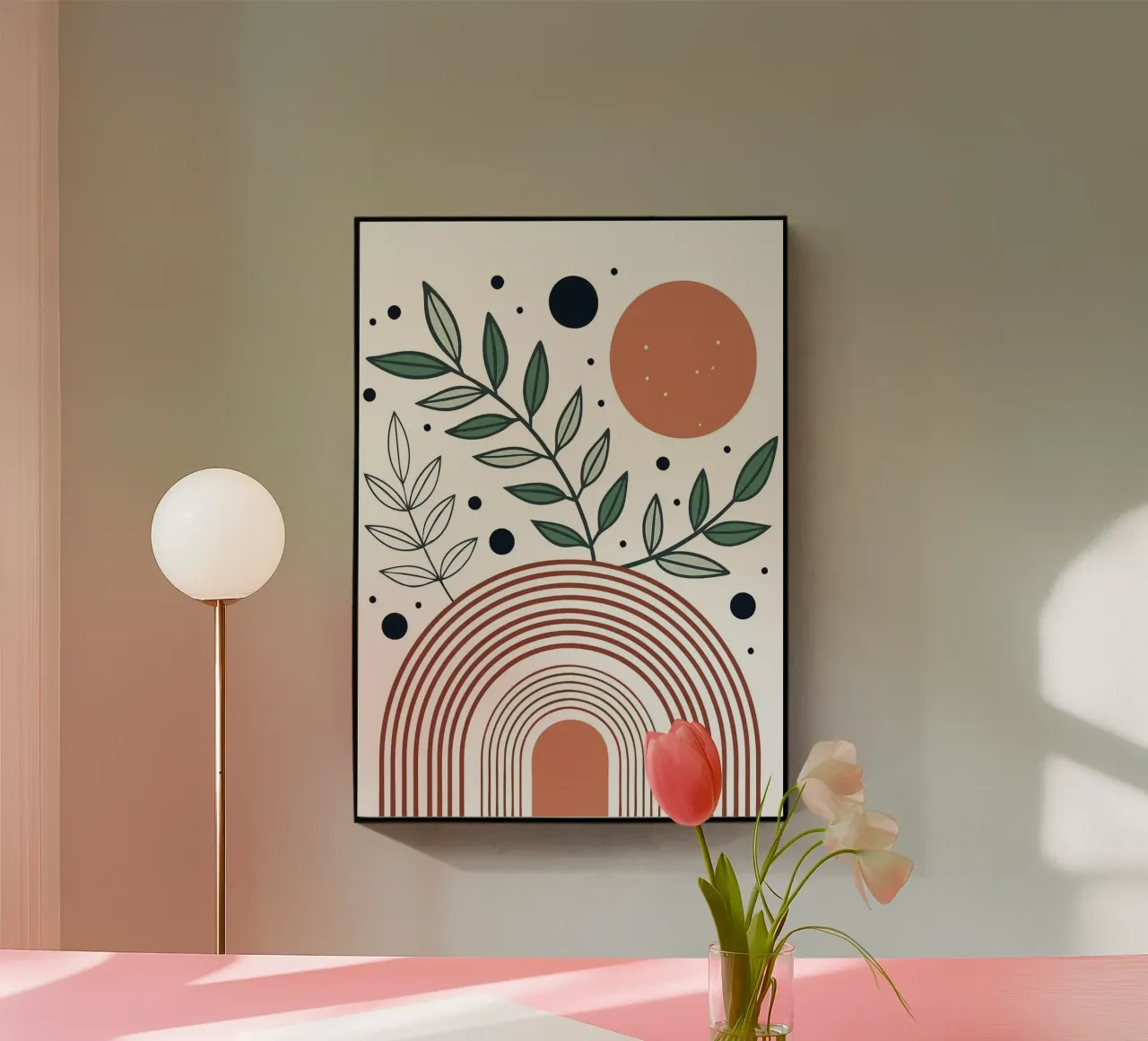 Arcobaleno Boho plexiglass da MinimalistDesign