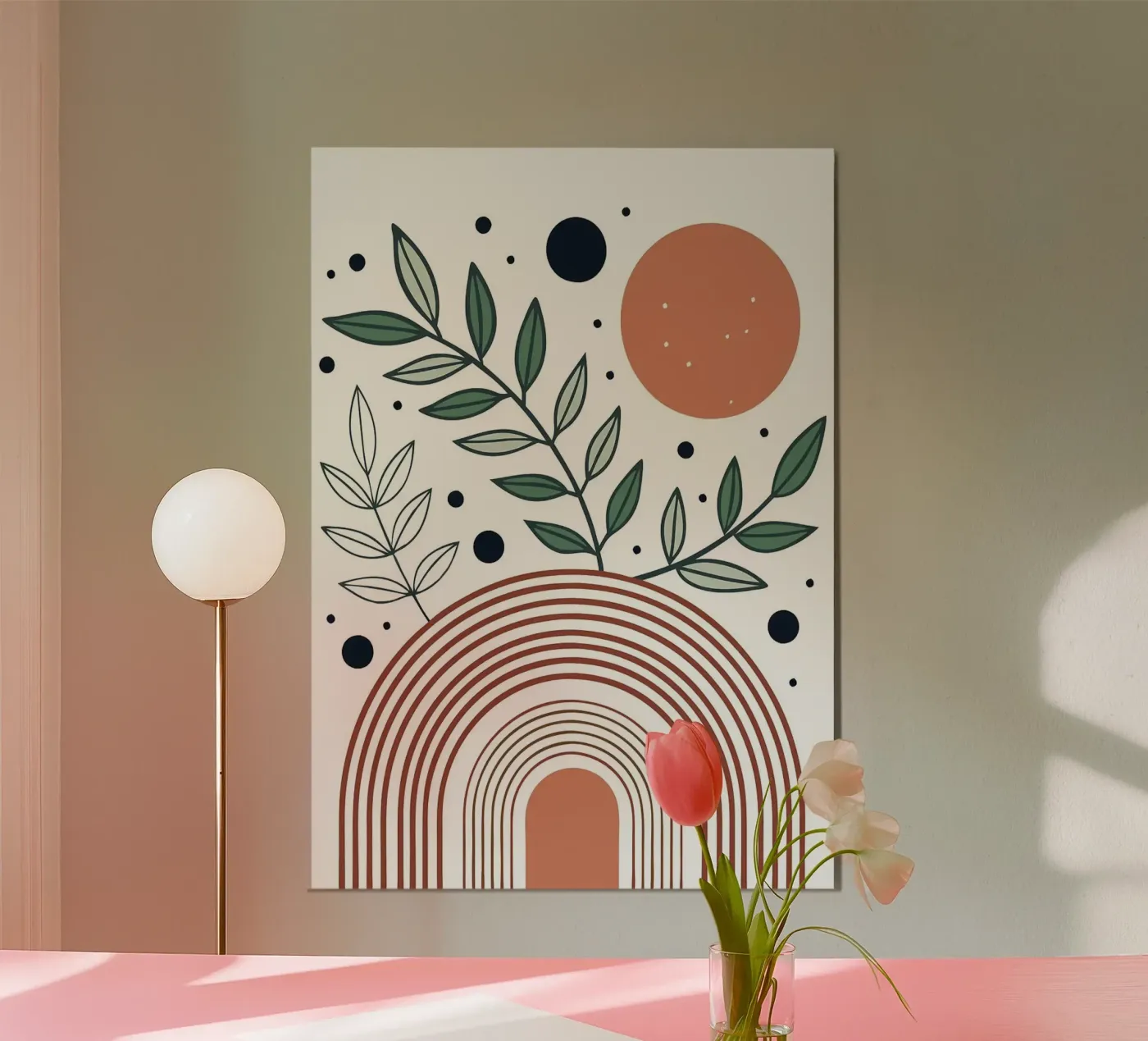 Boho Rainbow poster da MinimalistDesign