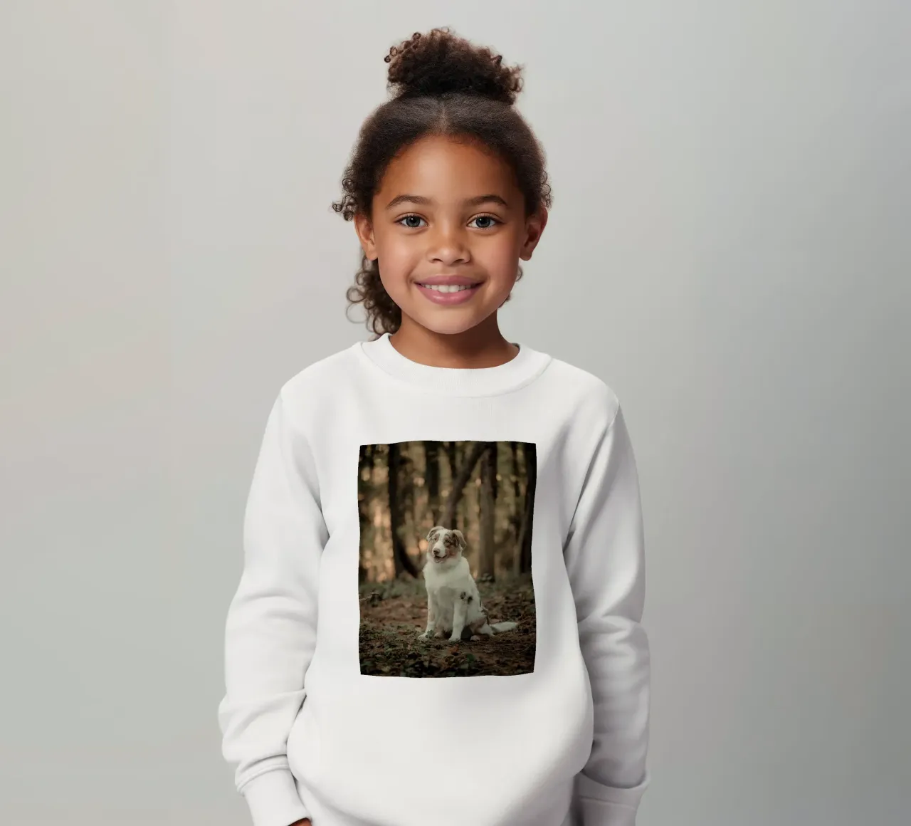 cucciolo nella foresta felpa bambino da animal story home