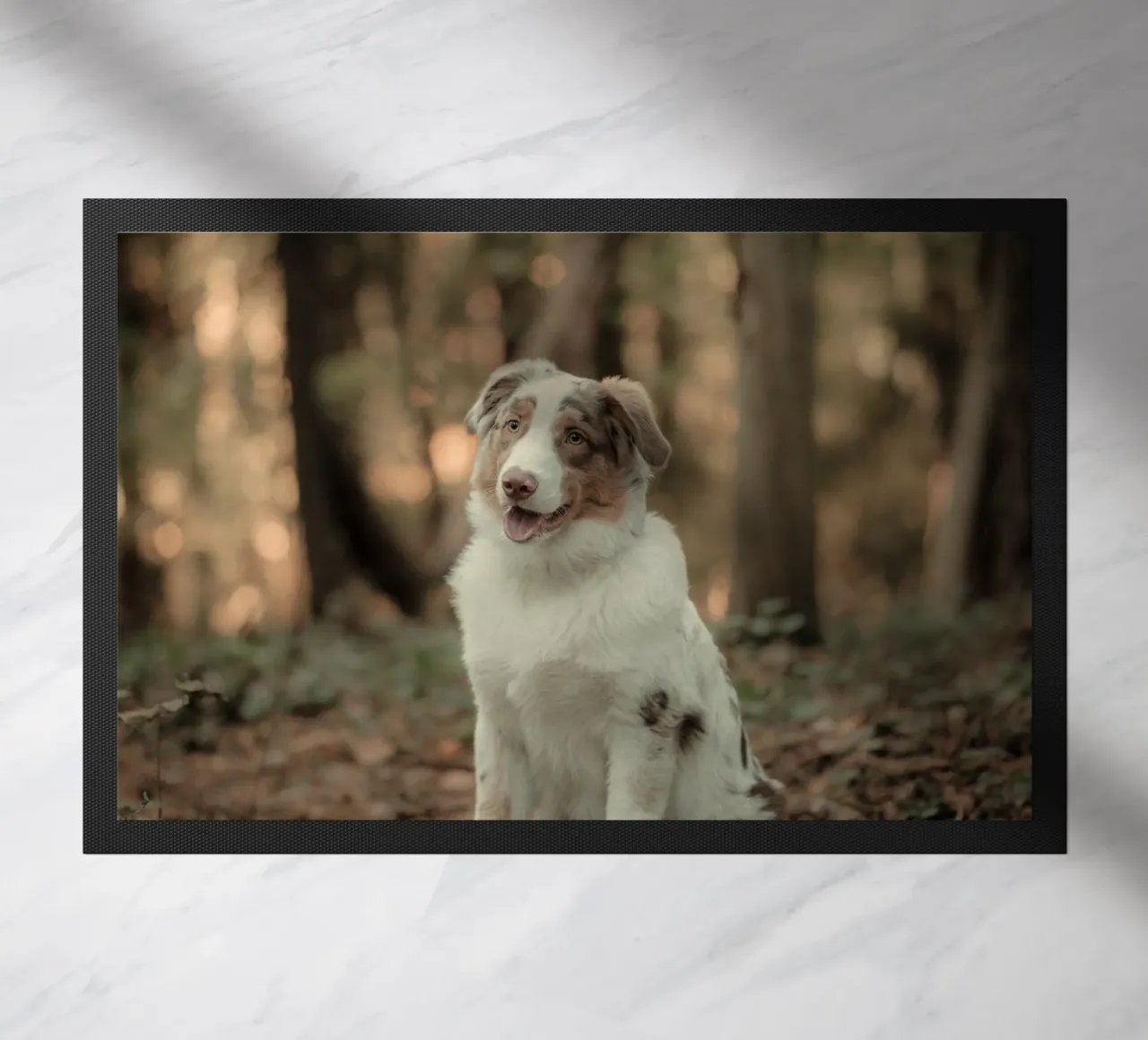 cucciolo nella foresta zerbino da animal story home