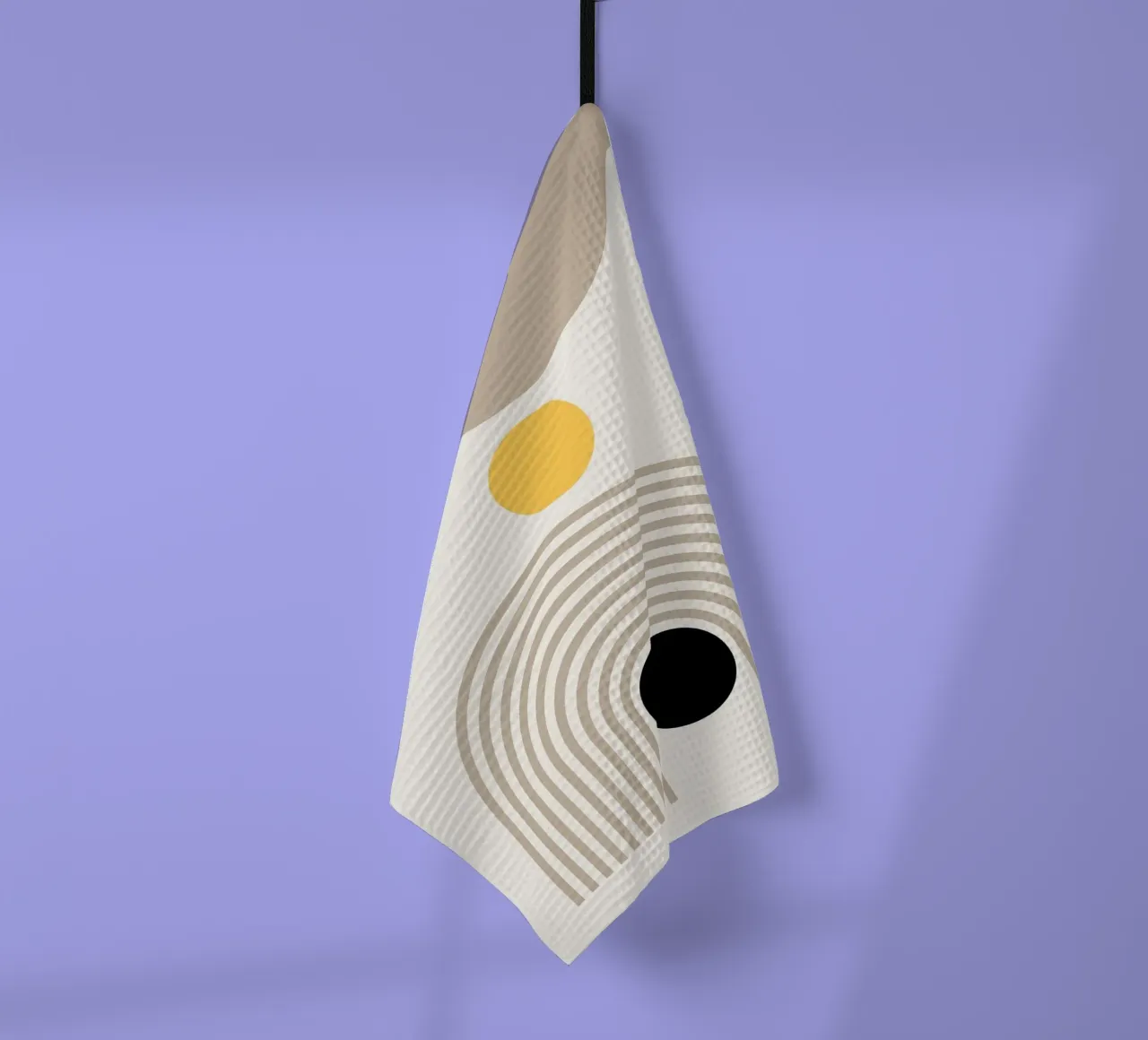 Stampa d'arte geometrica astratta canovaccio da cucina da MinimalistDesign