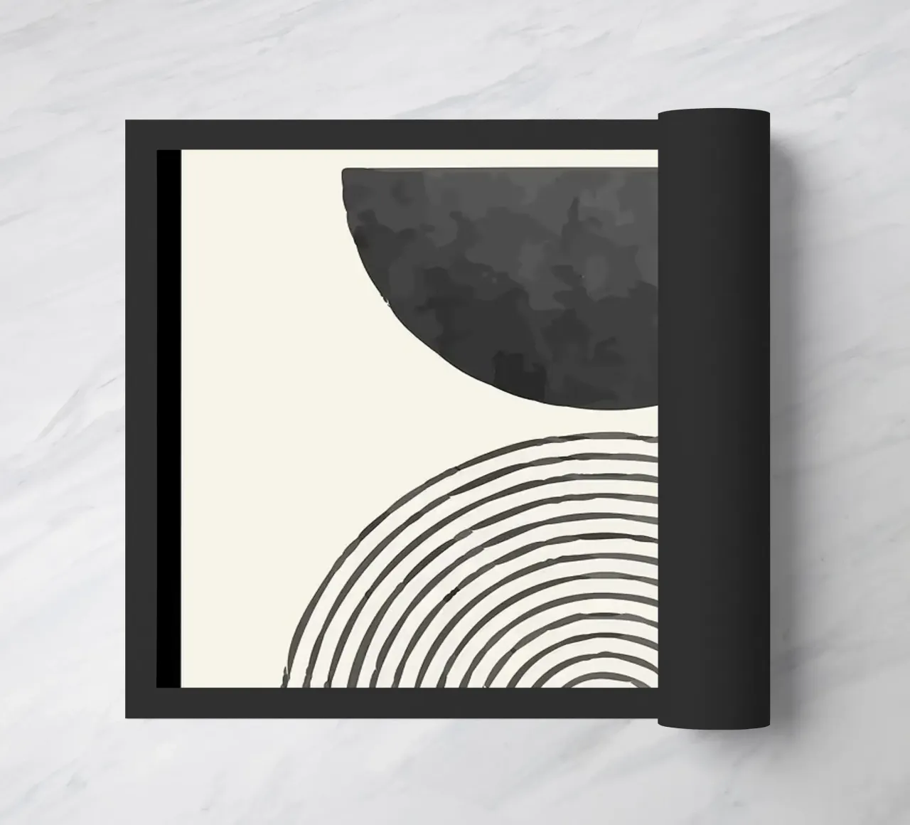 Abstract Geometric doormat by MinimalistDesign