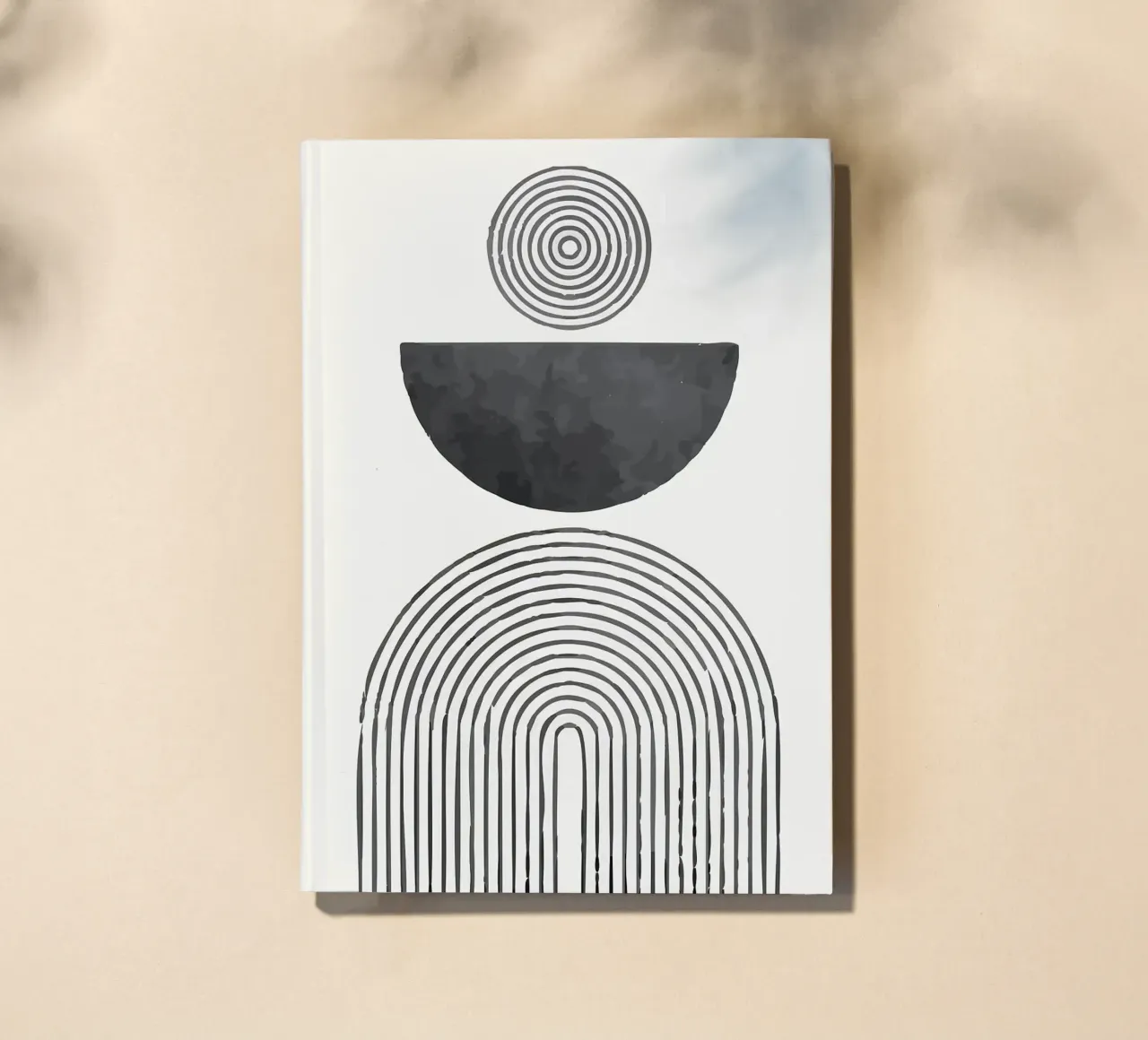 Abstract Geometric notebook by MinimalistDesign