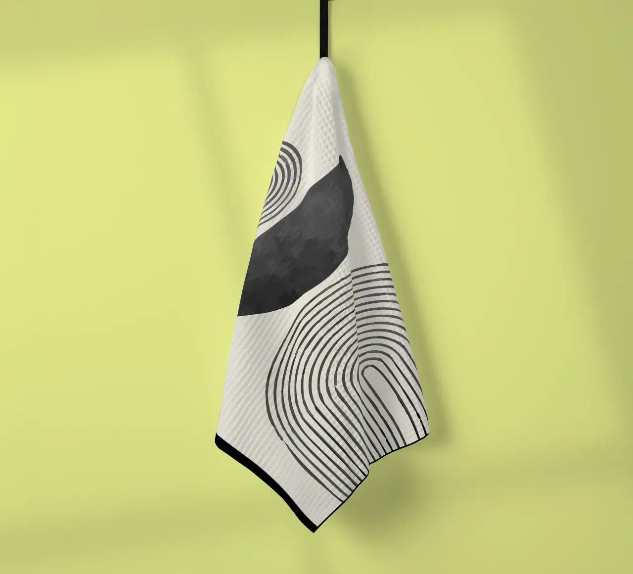 Géométrique abstrait torchon de MinimalistDesign