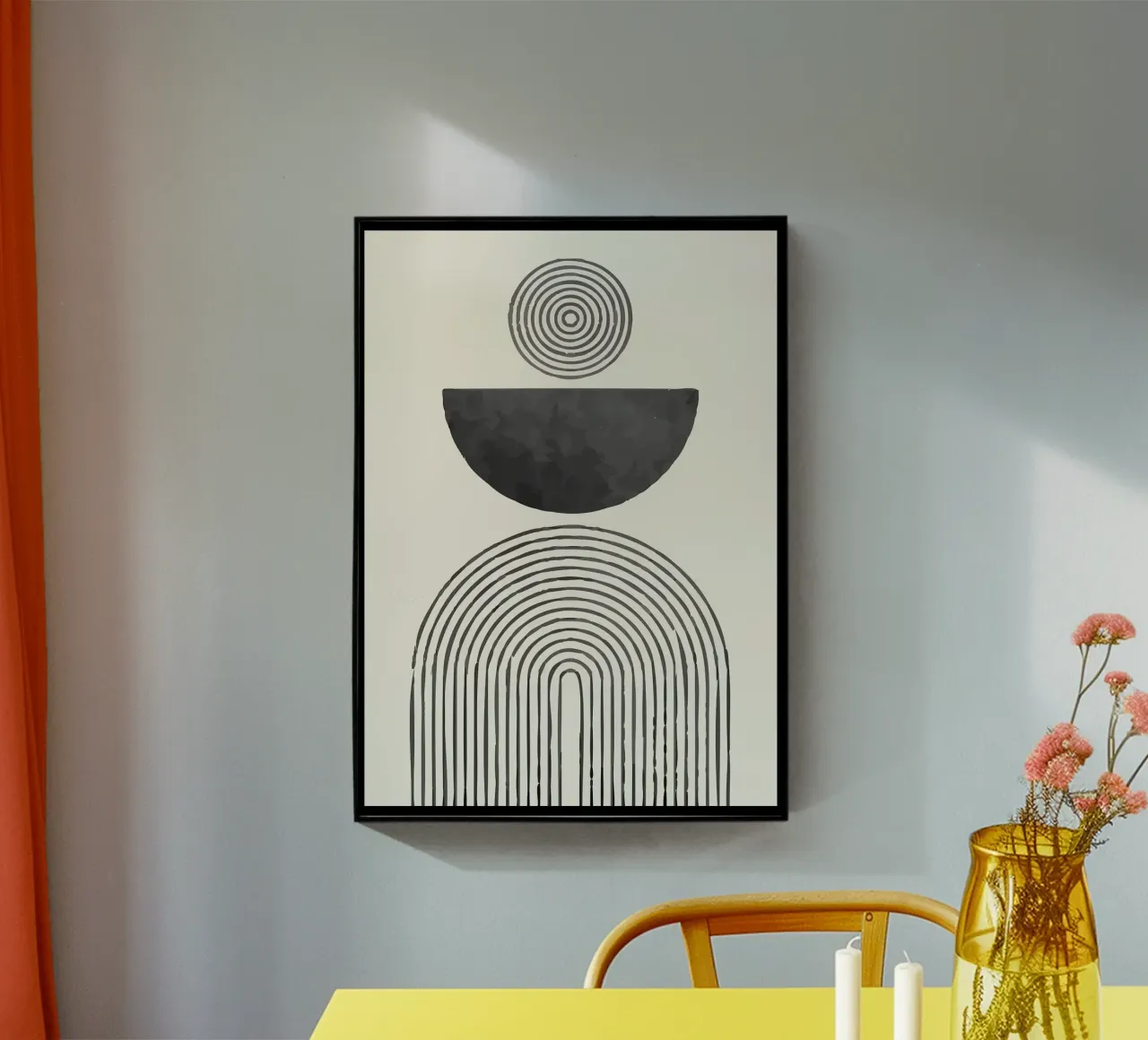 Abstract Geometrisch acryl van MinimalistDesign