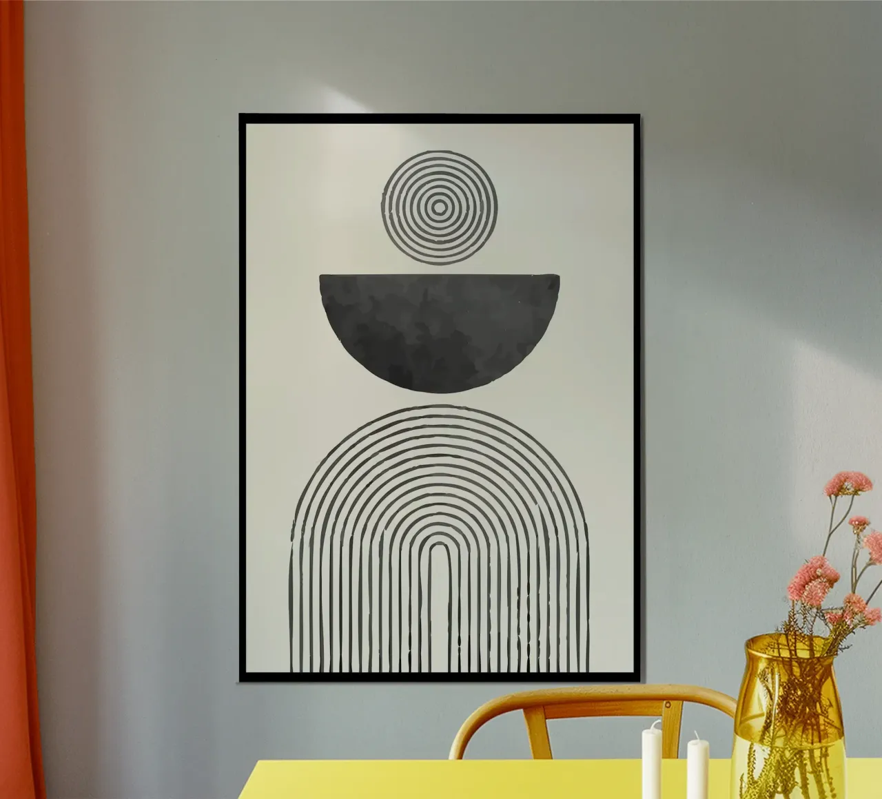 Abstract Geometric poster by MinimalistDesign