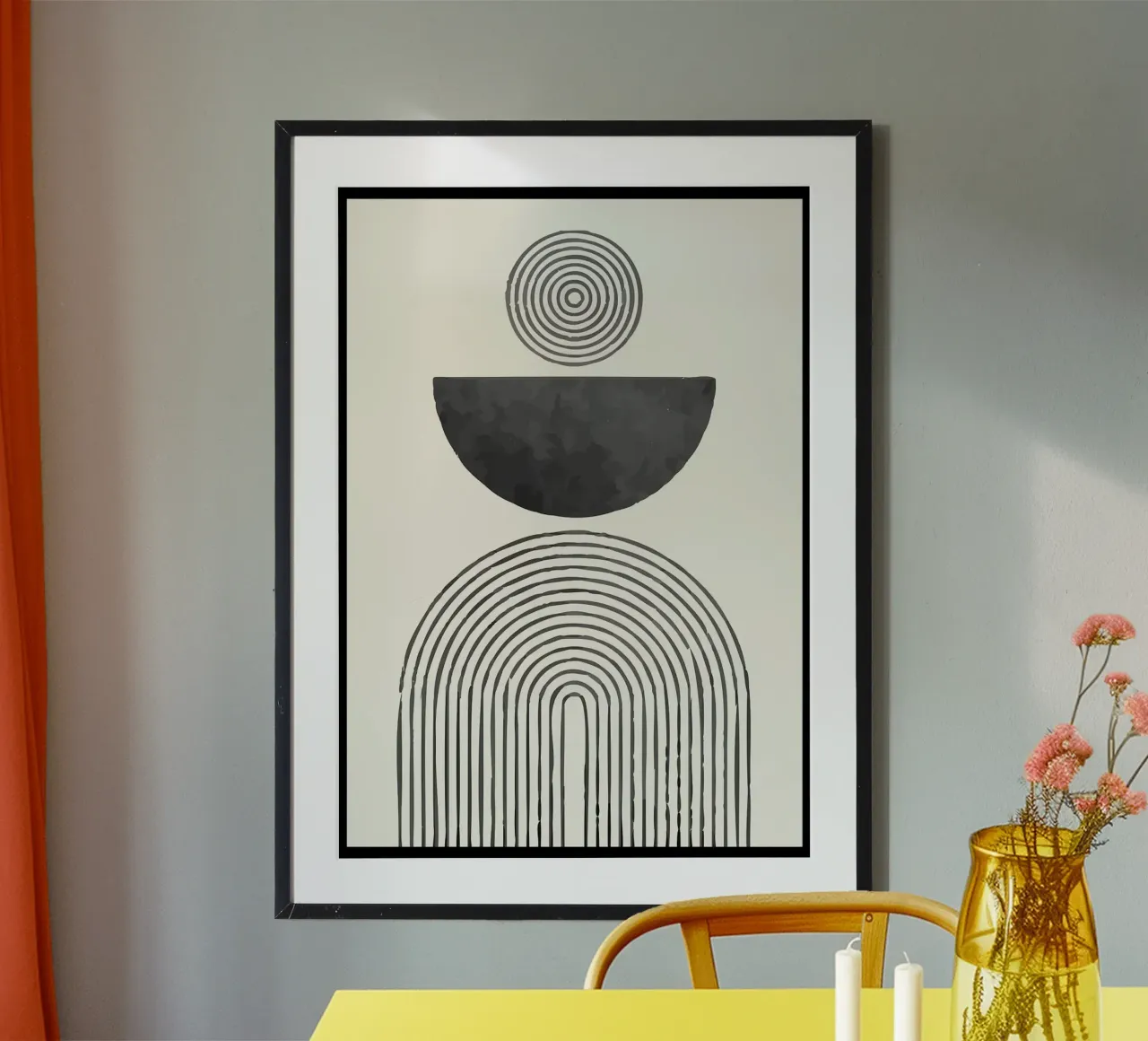 Abstract Geometric poster by MinimalistDesign
