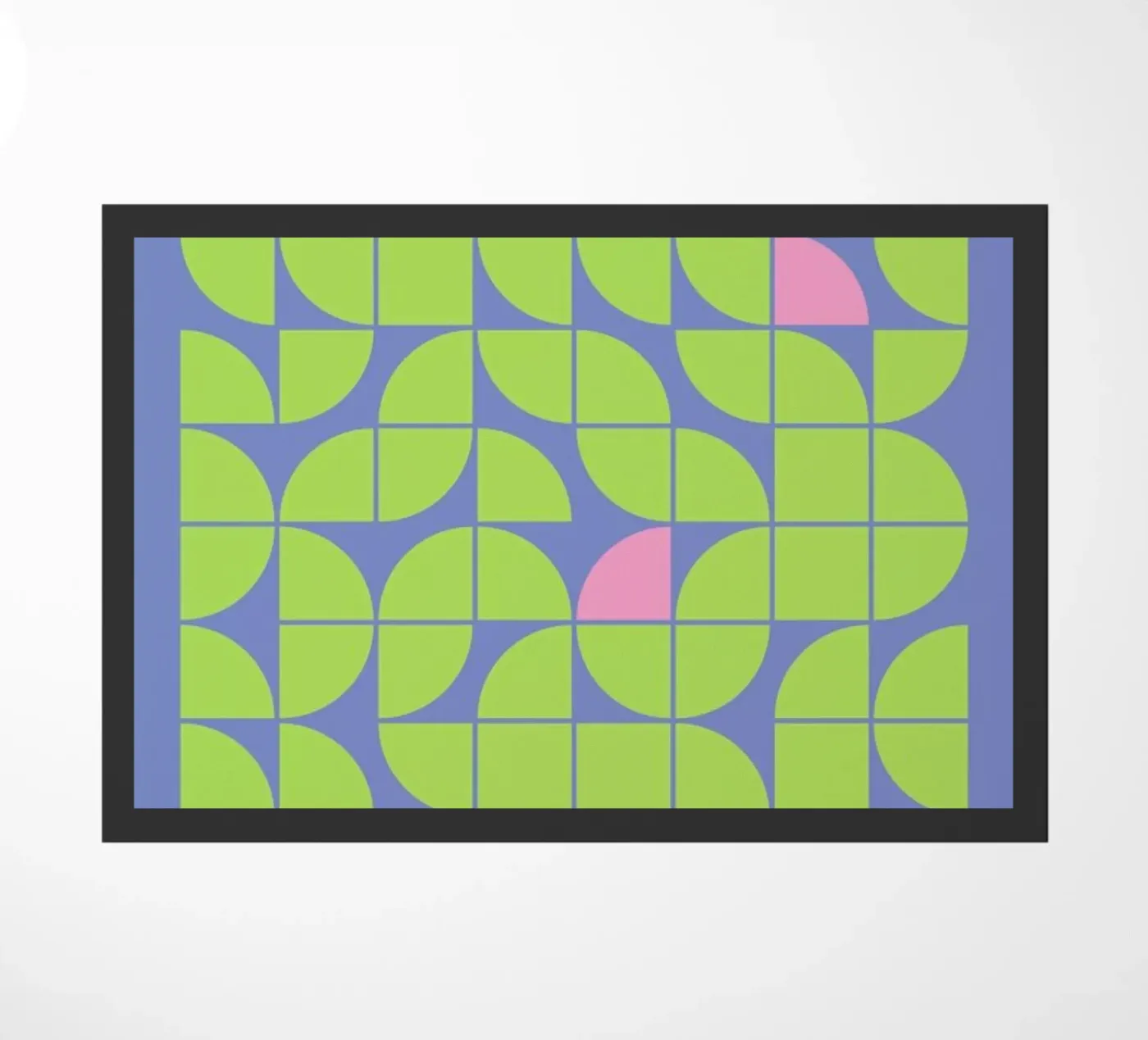 Geometric 13 doormat by Studio One