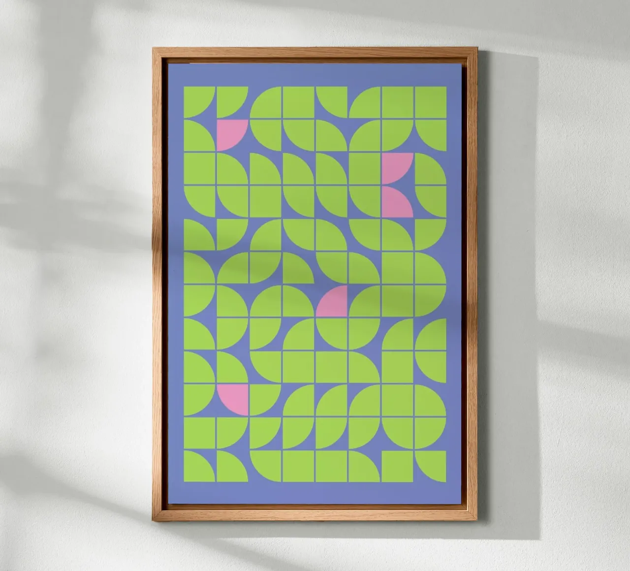 Geometric 13 tela con Cornice a cassetta da Studio One