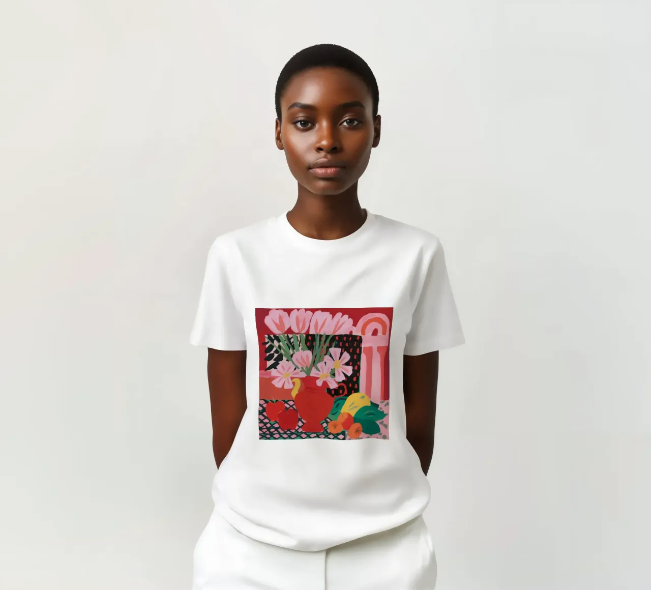 Tulip Archway Bloom t-shirt by Fable Tempa